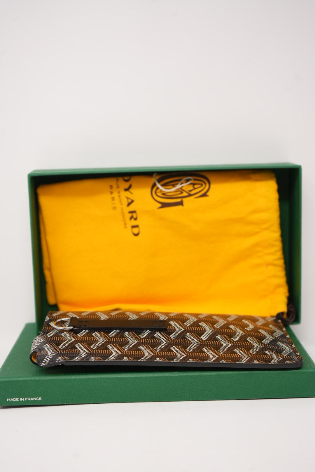 GOYARD Goyardine Glasses Case GM