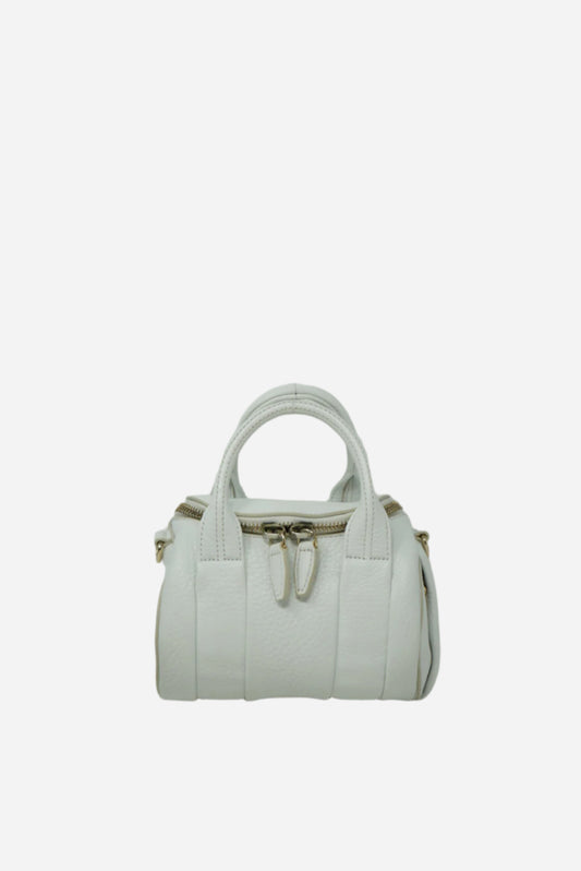 Alexander Wang White Leather Rocco Bag