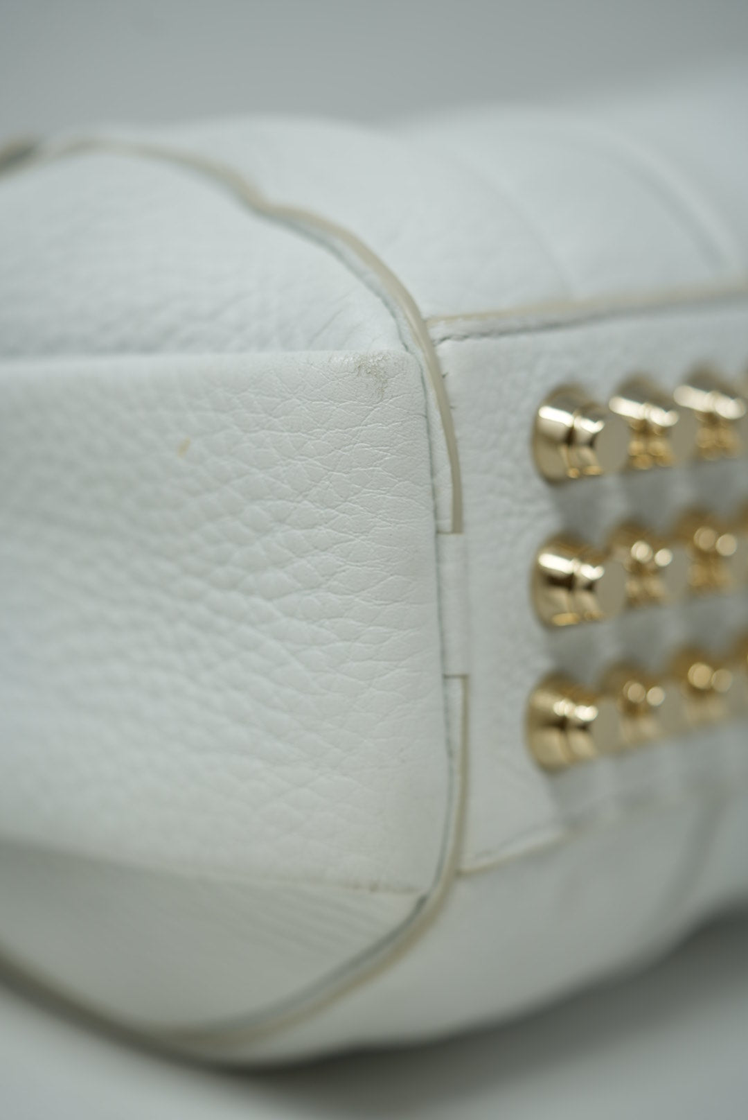 Alexander Wang White Leather Rocco Bag