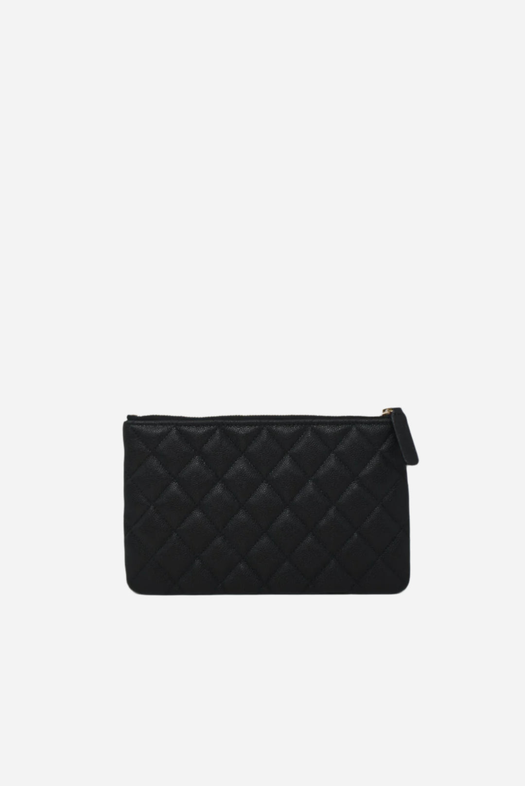 Pre-Owned Chanel Black Caviar Small Pouch 2023