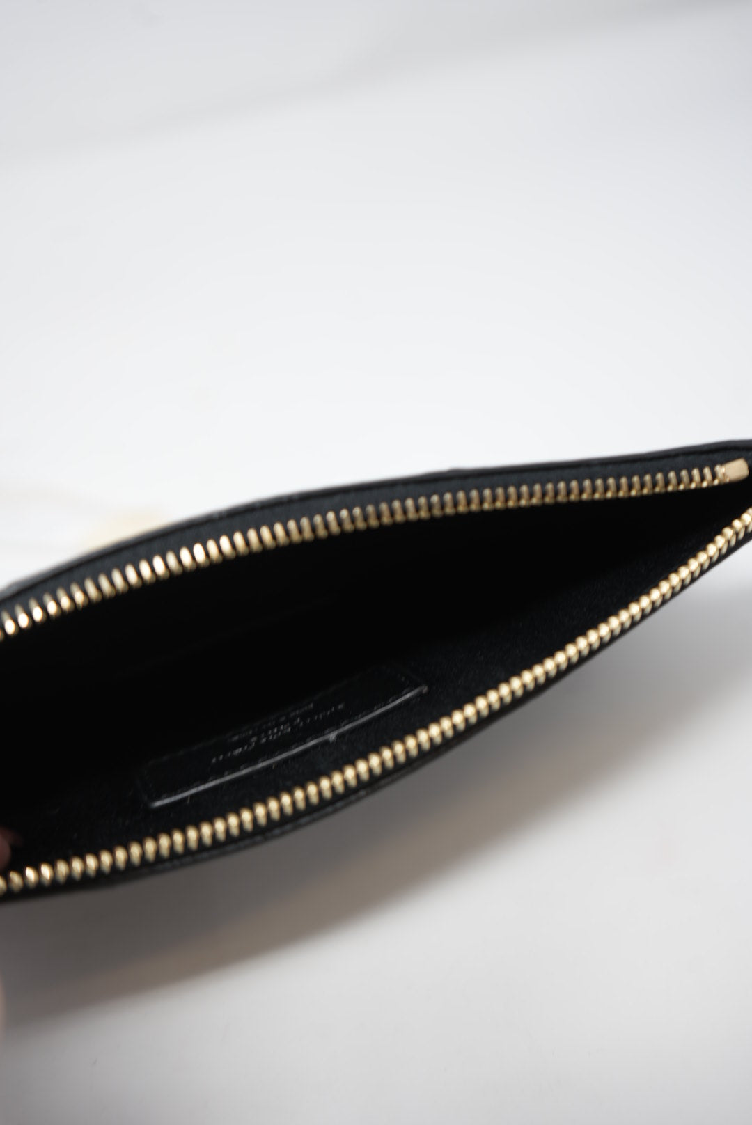 Saint Laurent Embossed Leather Chain Pouch NWT