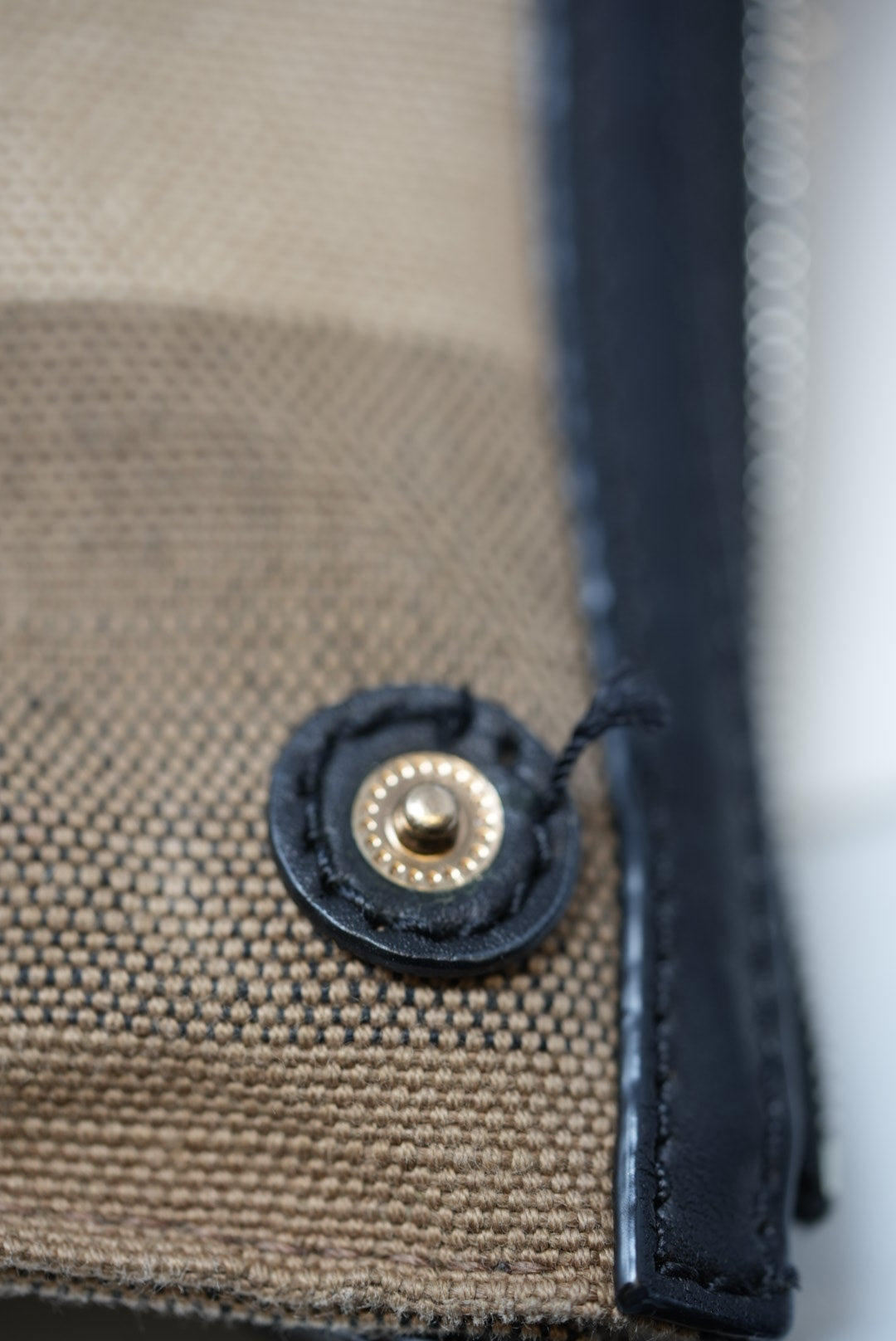 Burberry Canvas Nova Check Bucket Bag