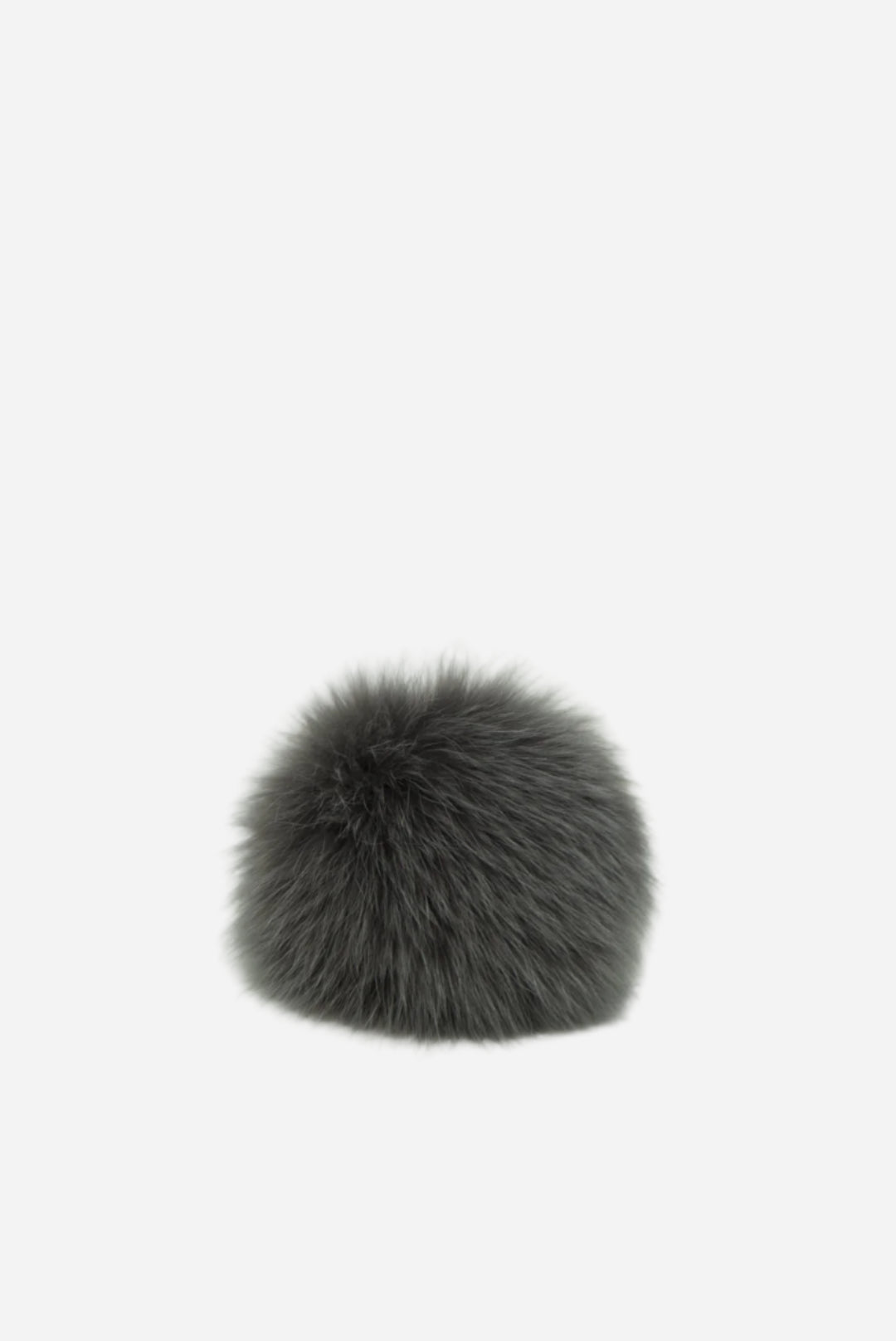 Fendi Fox Fur Charm Grey/Yellow