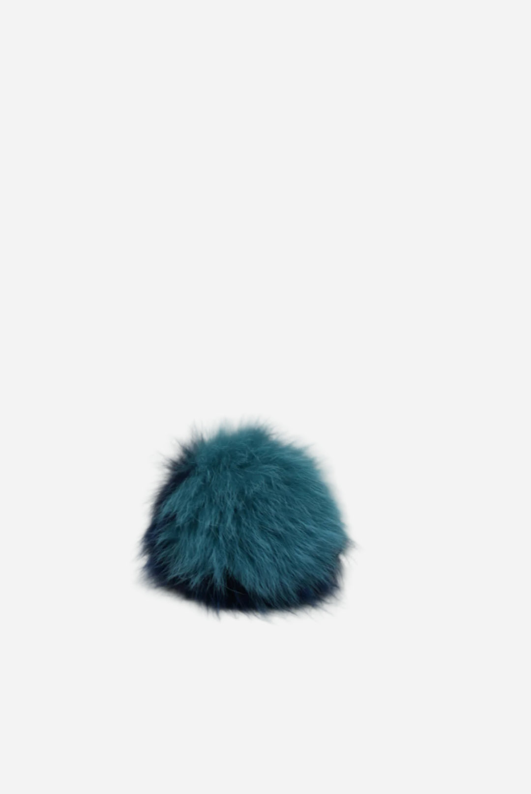 Fendi Fox Fur Charm Blue/Green