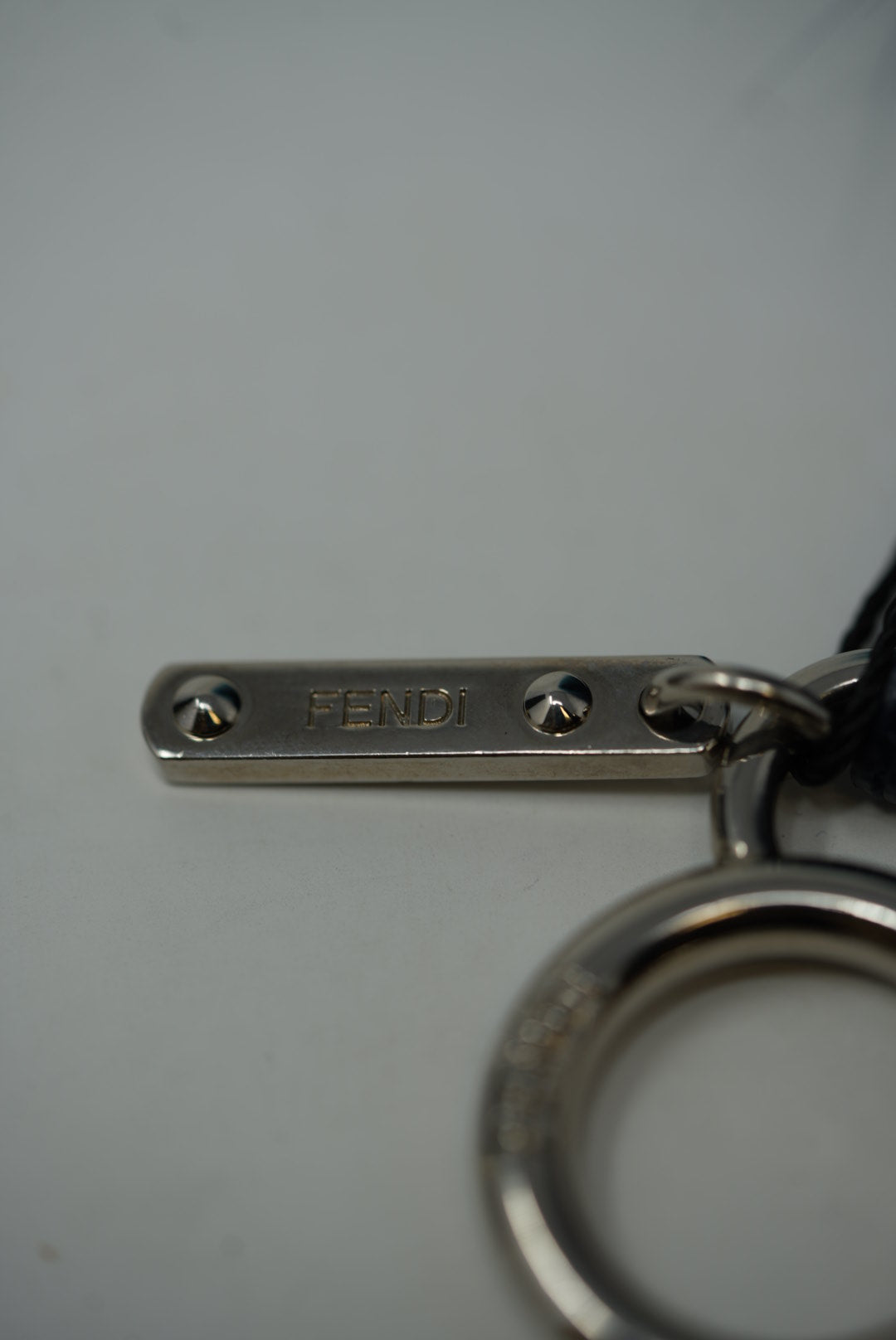 Fendi Fox Fur Charm Blue/Green