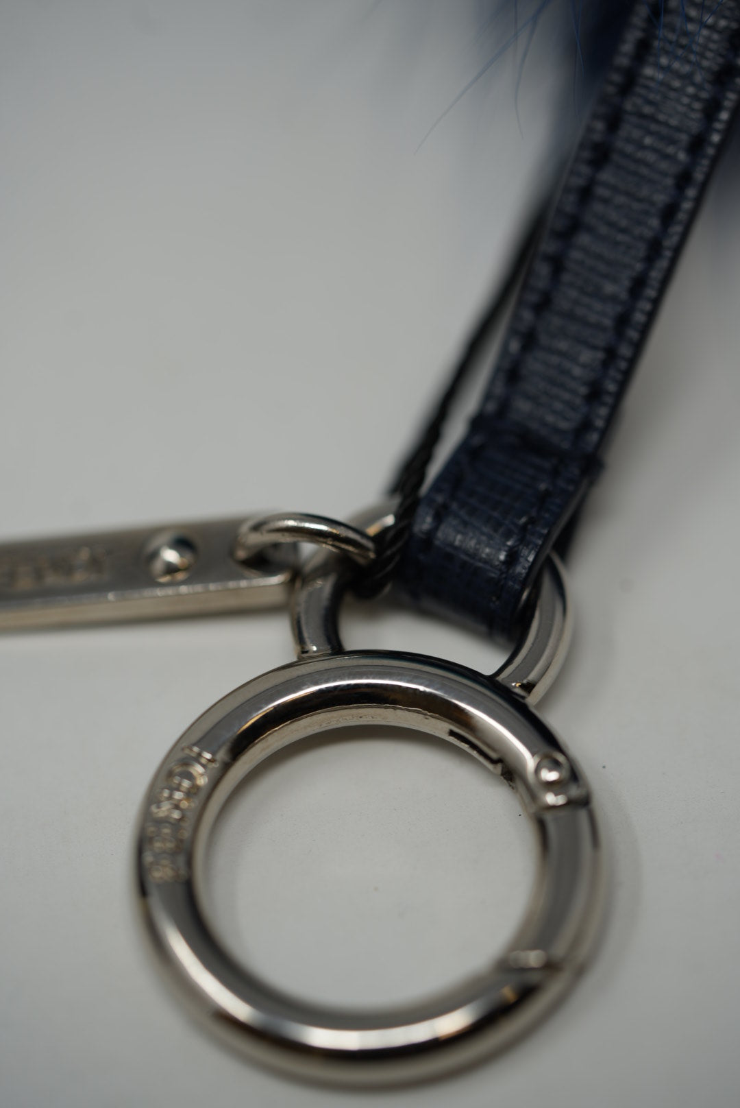 Fendi Fox Fur Charm Blue/Green