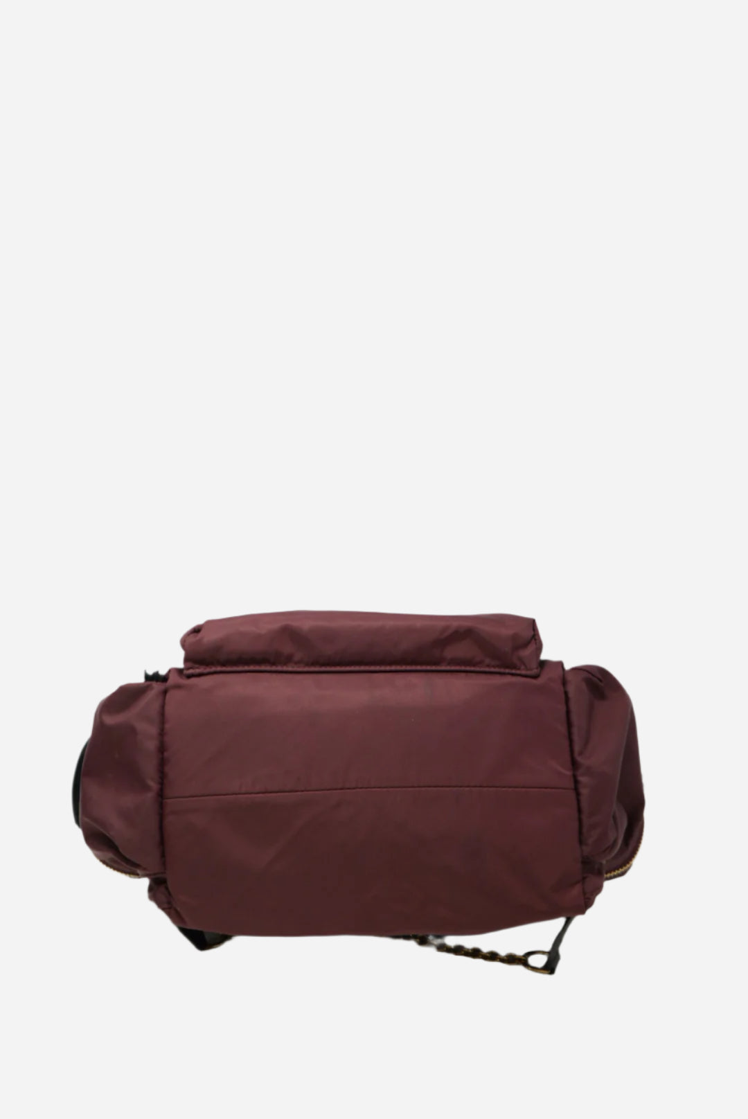 Burberry Burgundy Nylon Backpack