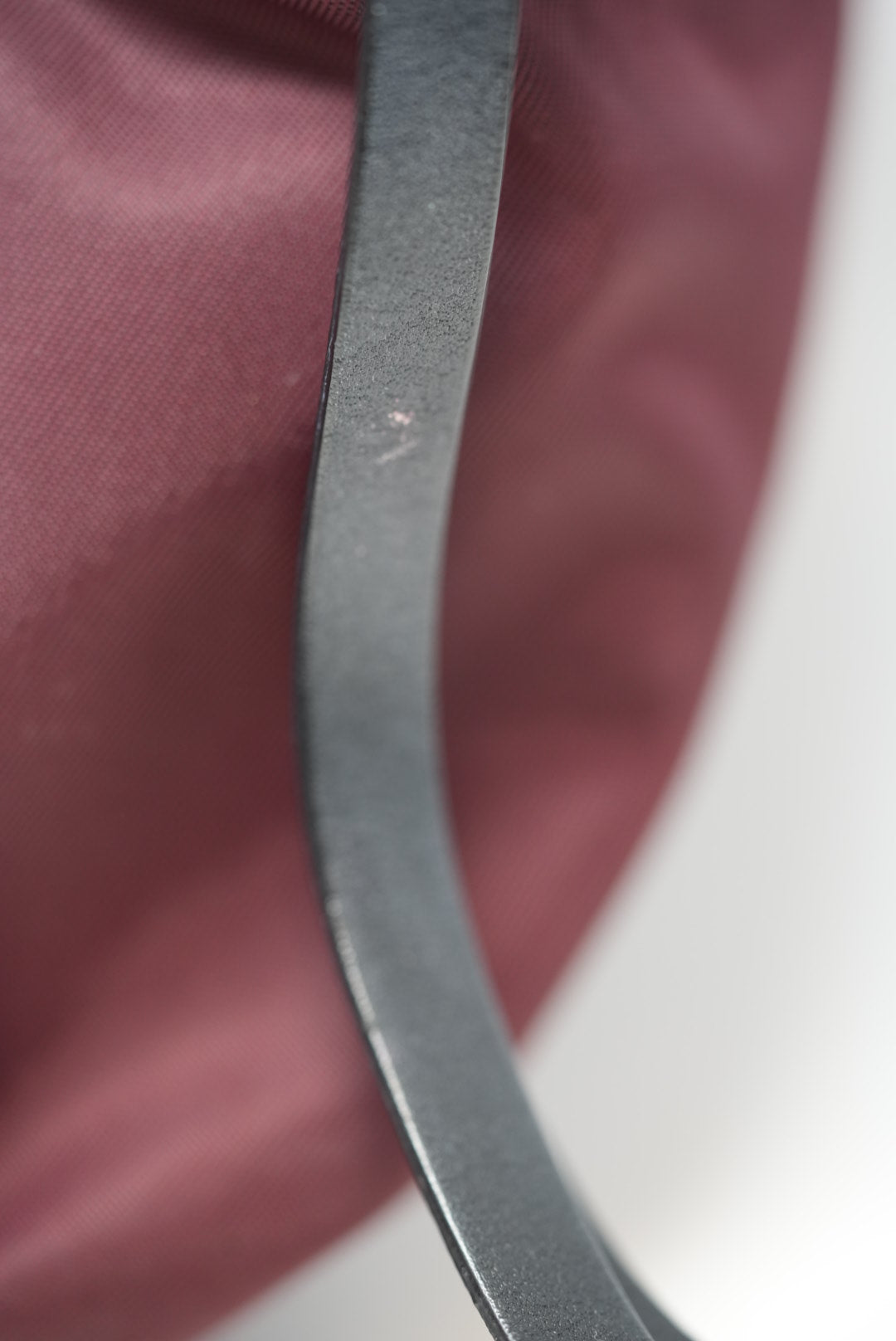 Burberry Burgundy Nylon Backpack