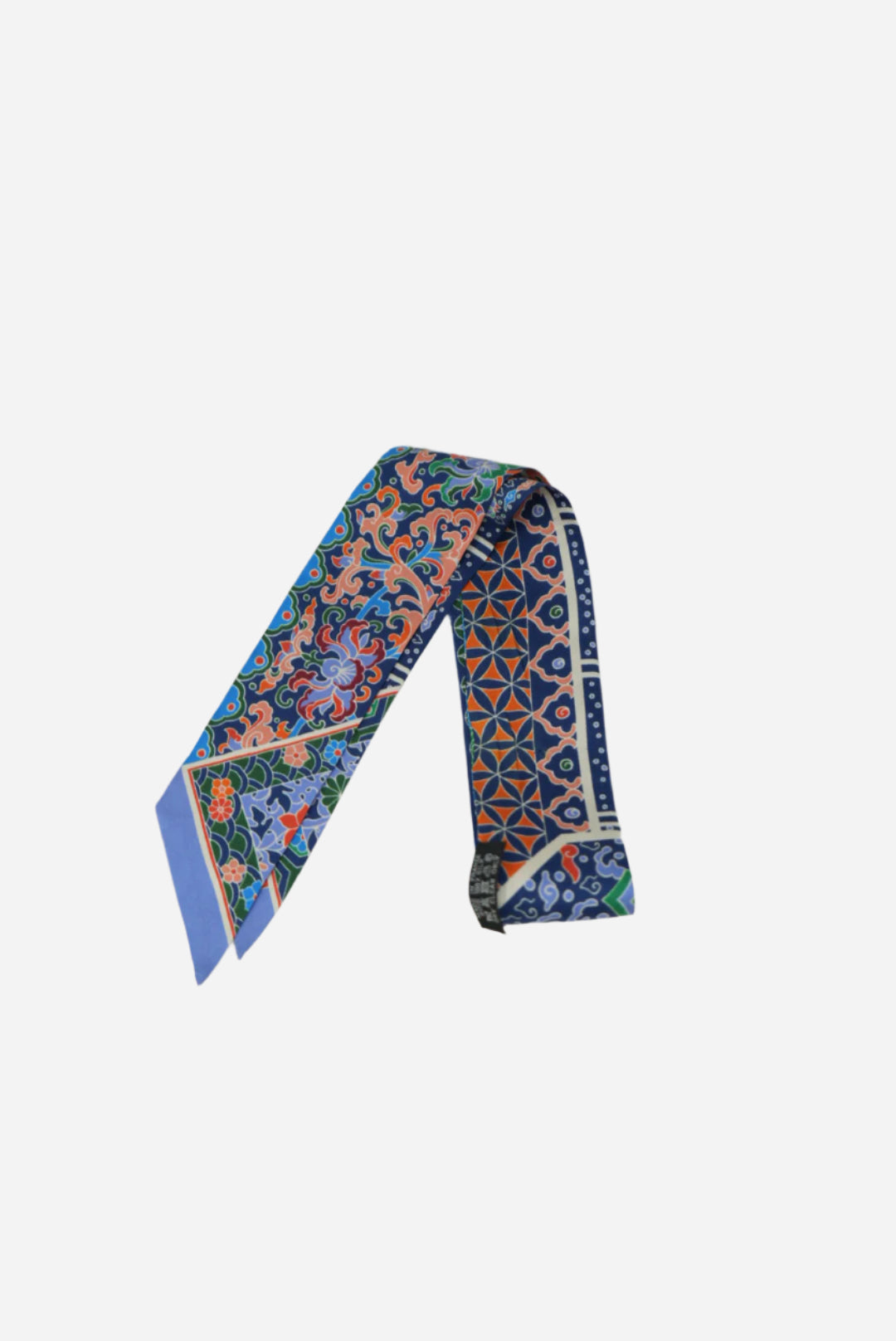 Hermes Multicolor 100% Silk Twilly