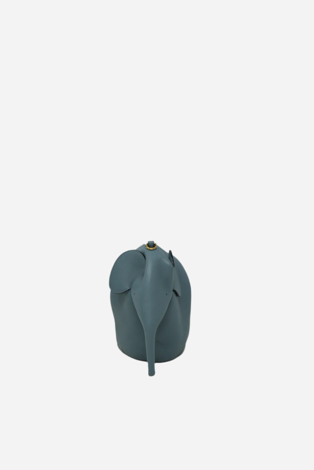 Loewe Blue Elephant Clutch w/strap