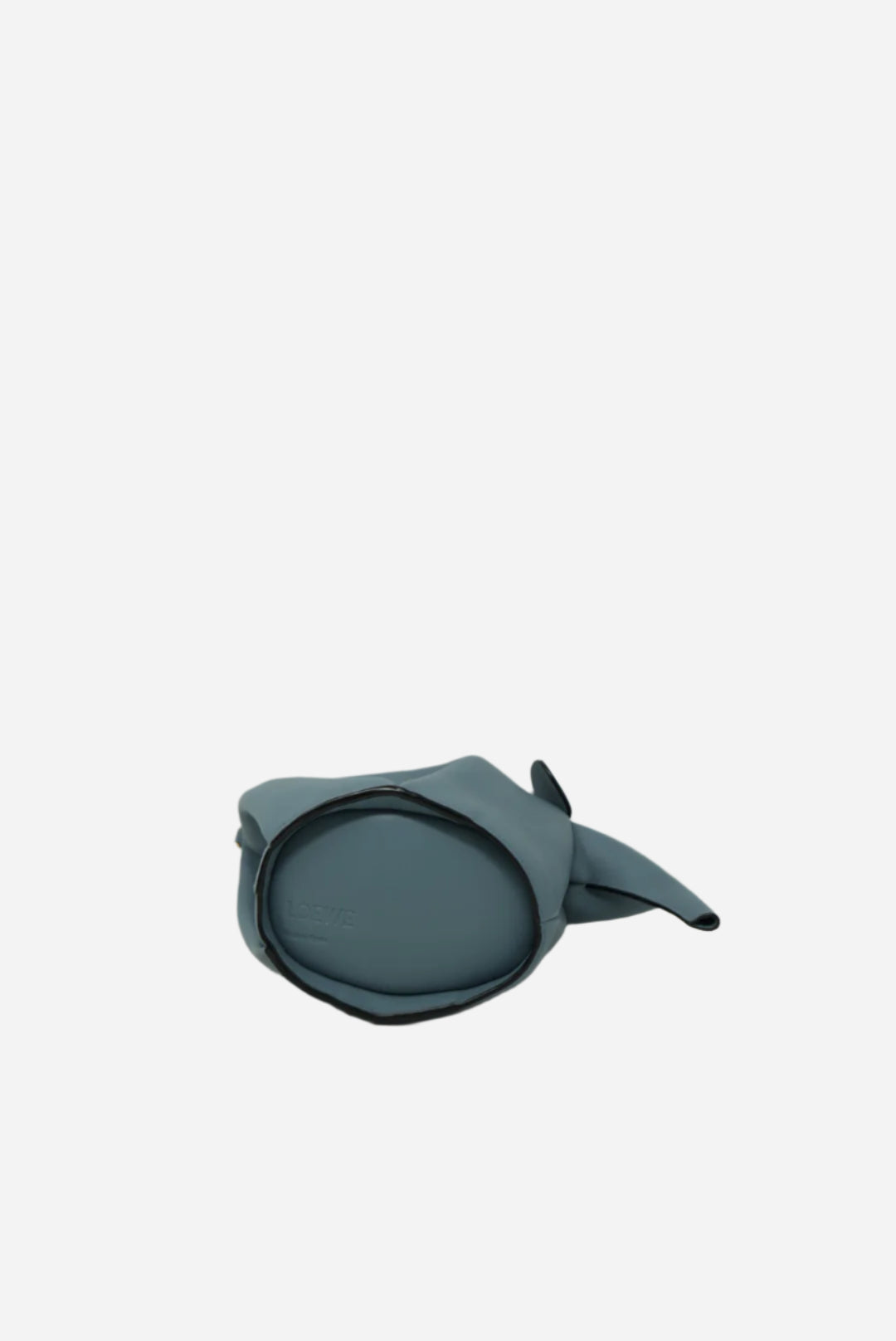Loewe Blue Elephant Clutch w/strap