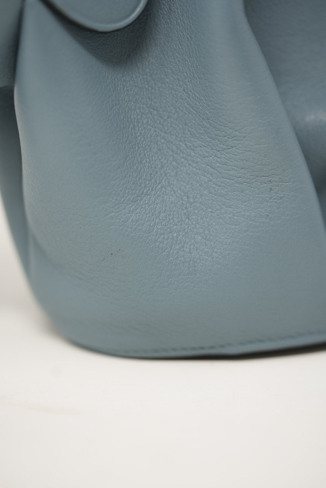 Loewe Blue Elephant Clutch w/strap