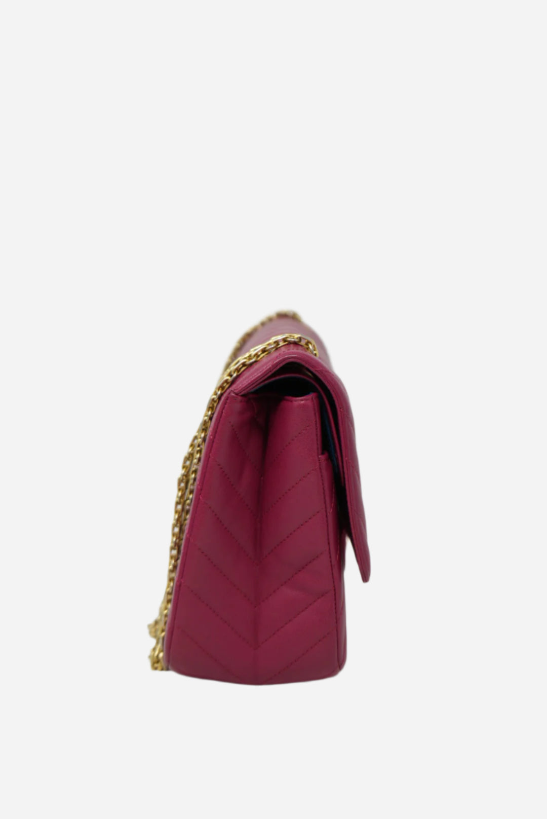Pre-Owned Chanel Chevron 2.55 Calfskin Large 2016-2017