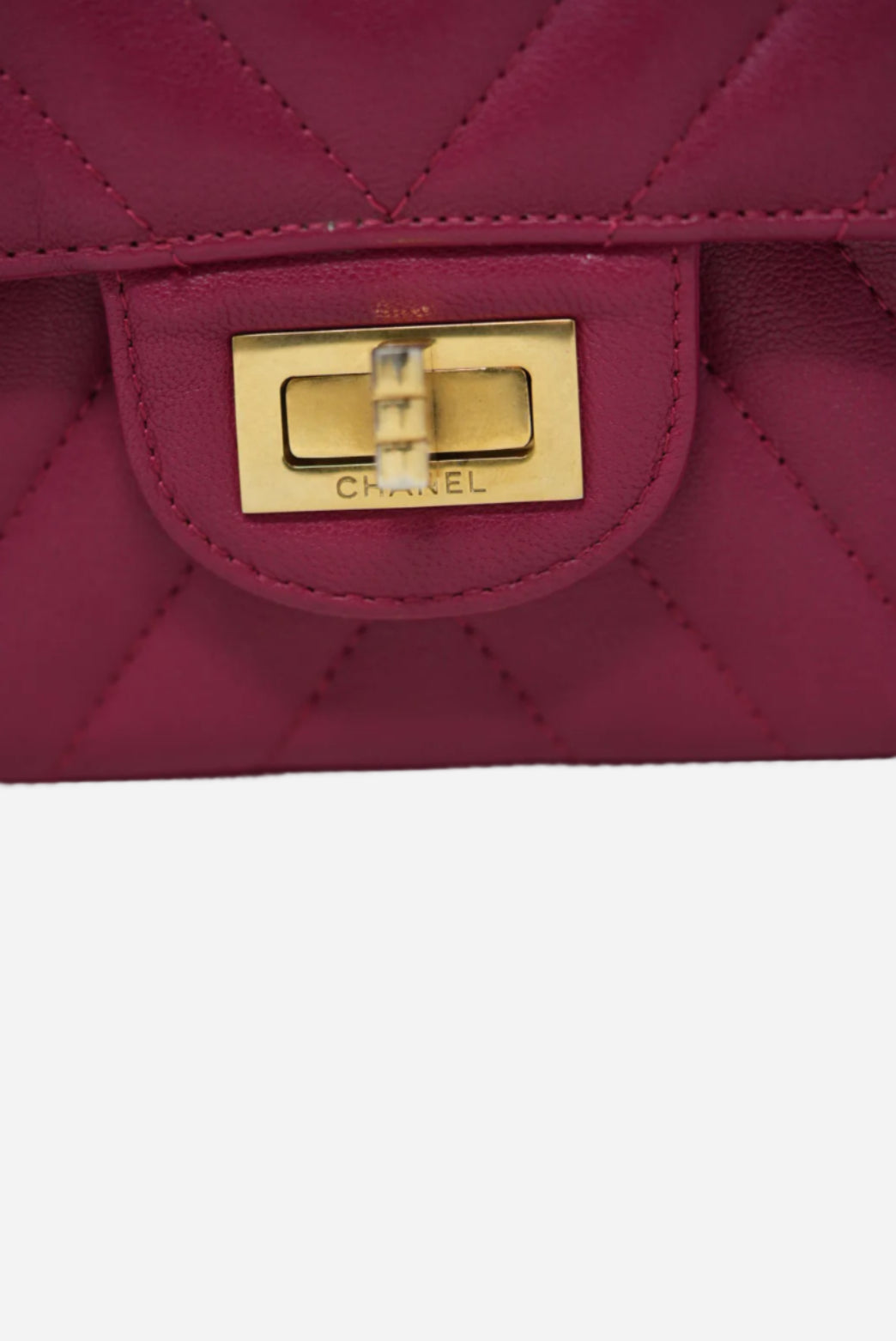 Pre-Owned Chanel Chevron 2.55 Calfskin Large 2016-2017