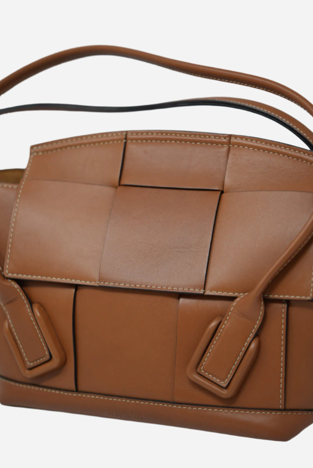 Bottega Veneta Calfskin Intrecciato Small Arco