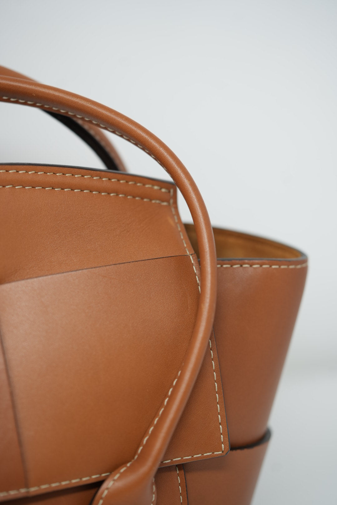 Bottega Veneta Calfskin Intrecciato Small Arco
