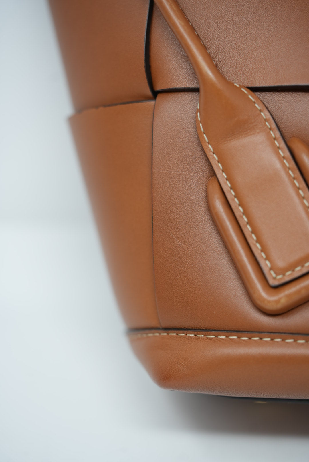 Bottega Veneta Calfskin Intrecciato Small Arco