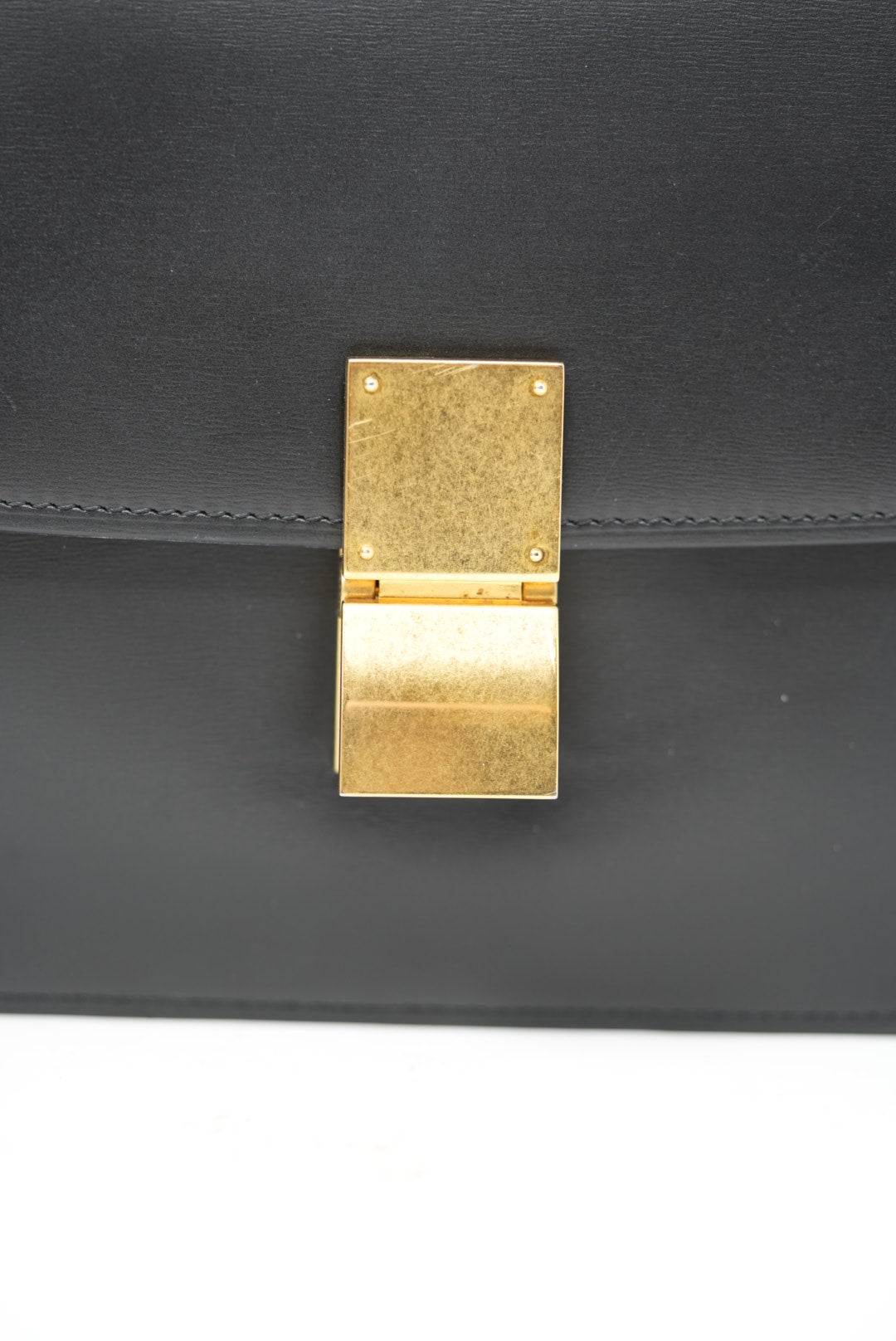 Celine Calfskin Medium Classic Box 2016 Refurnished