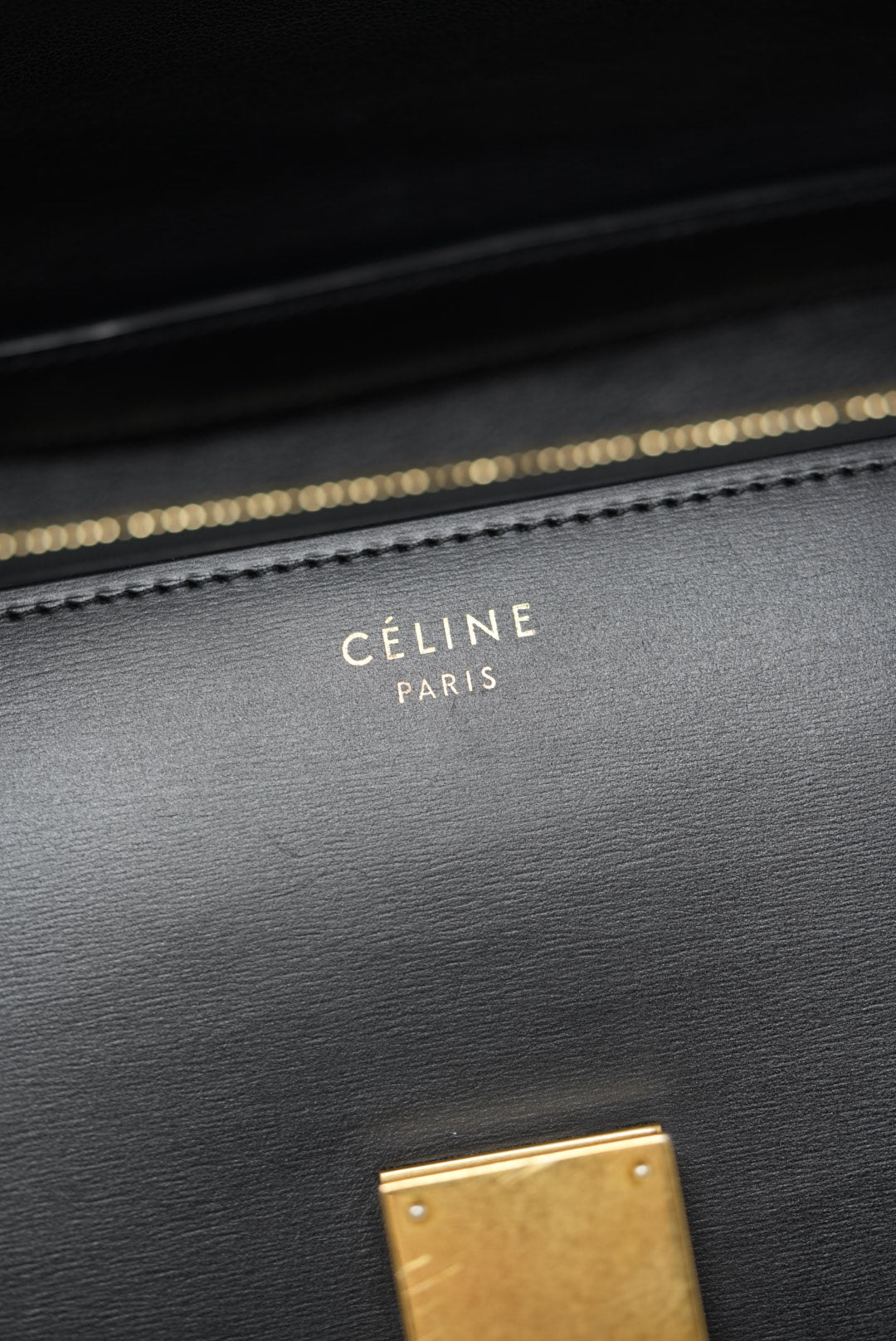 Celine Calfskin Medium Classic Box 2016 Refurnished