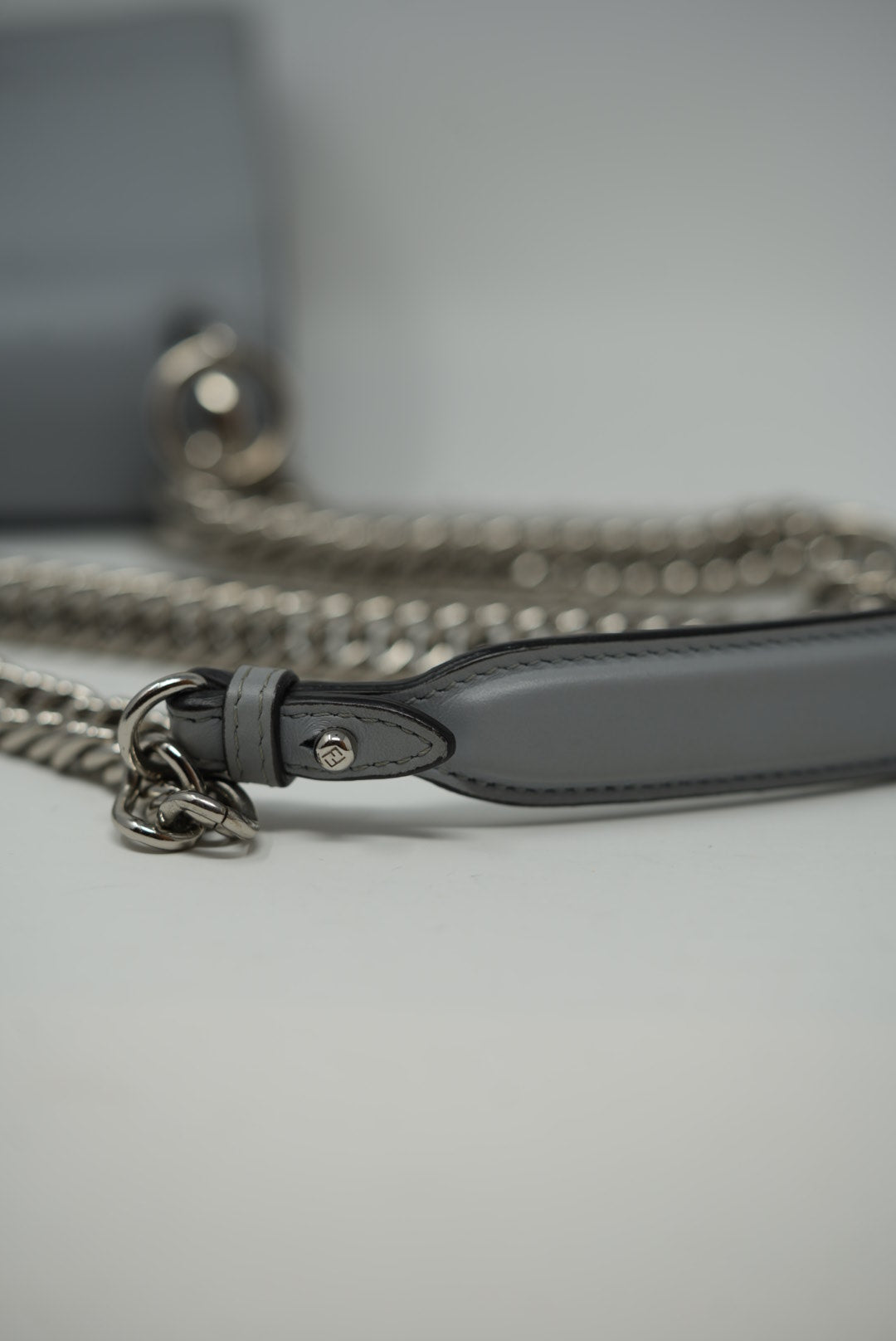 FENDI Kan I Shoulder Bag Blue