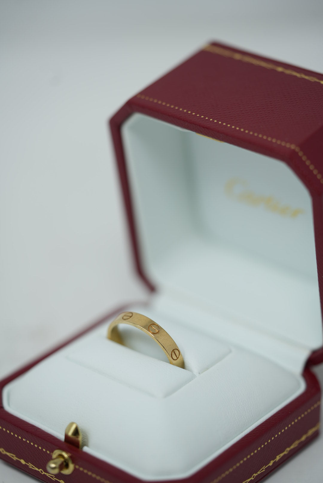Cartier Love Ring 18K Yellow Gold #60