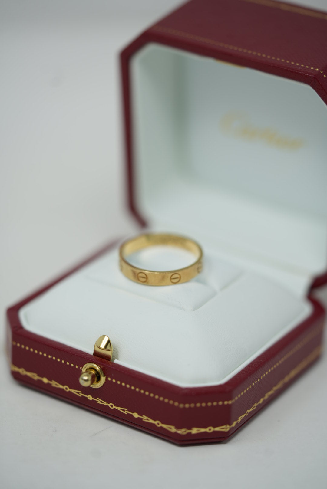 Cartier Love Ring 18K Yellow Gold #60
