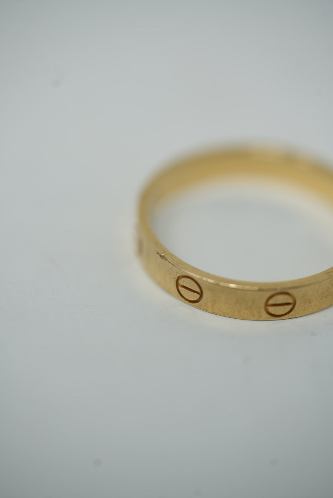 Cartier Love Ring 18K Yellow Gold #60