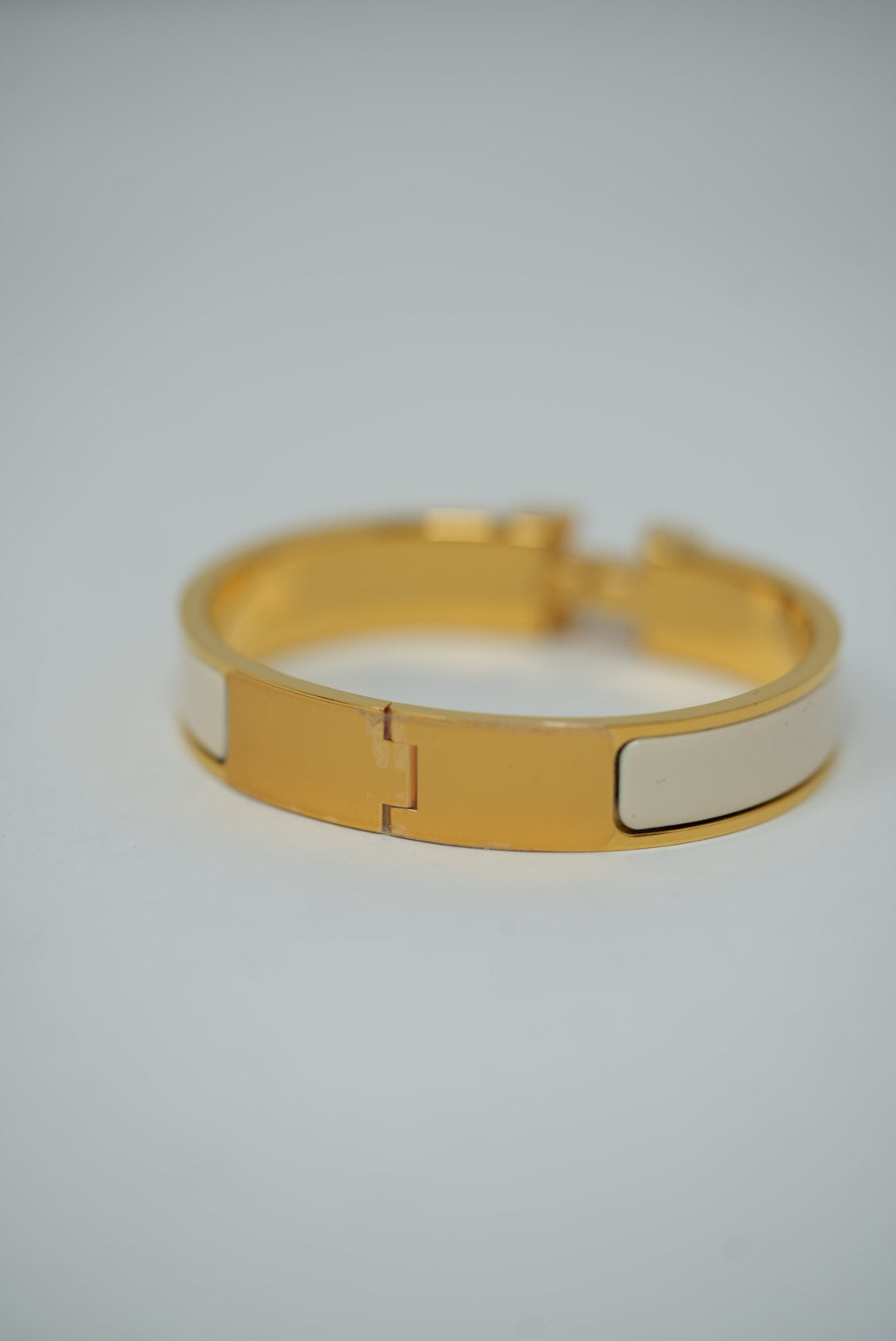Hermes H Bracelet Cream