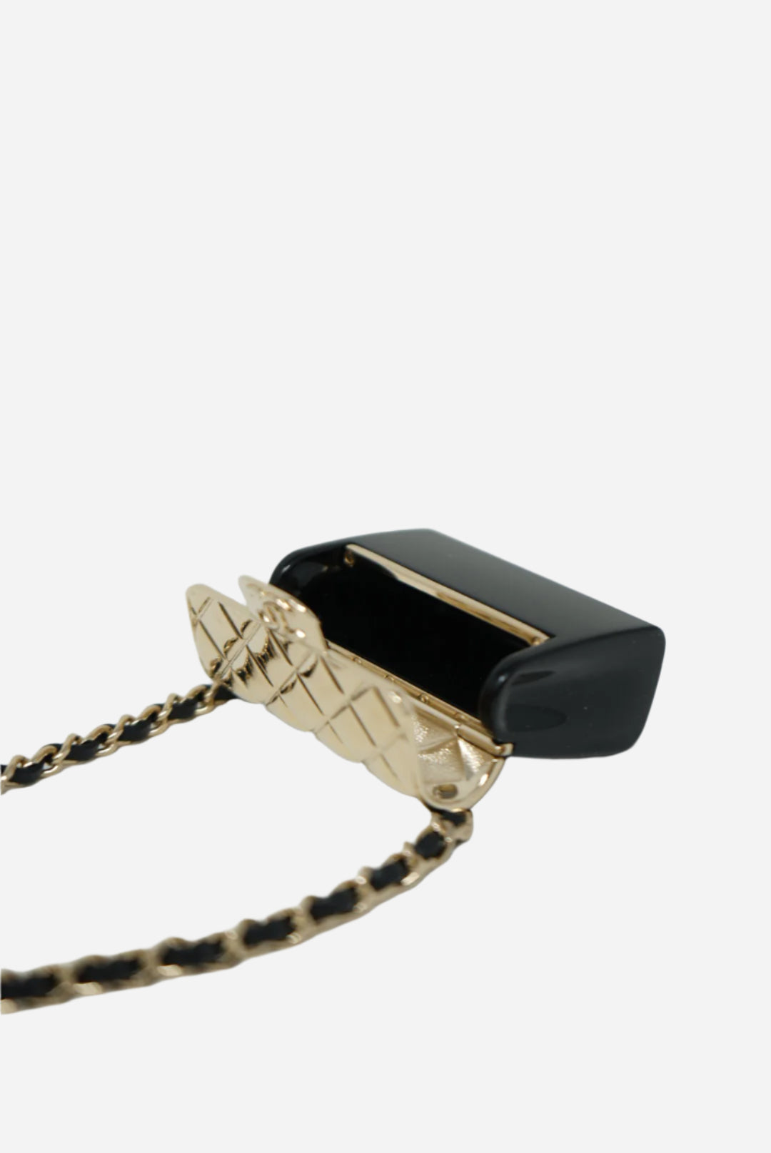 Pre-owned Chanel 2022 Metal Resin Bag Necklace