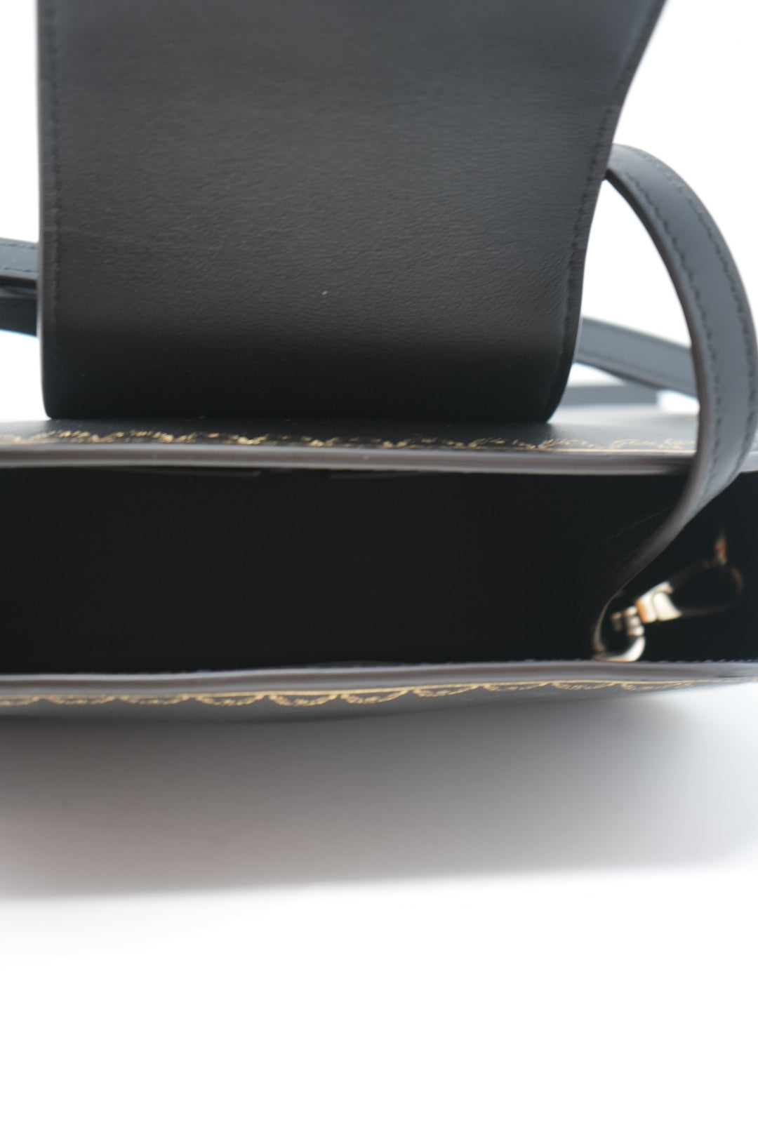 Cartier Guirlande de Cartier Nano Black Leather Crossbody