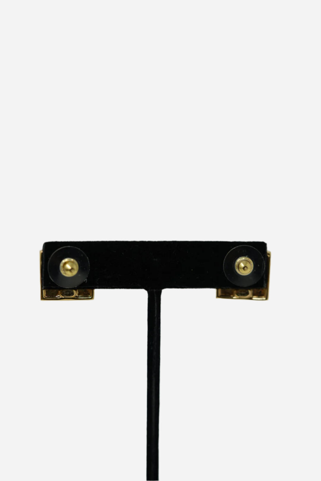 Pre-Owned Chanel 23S Square Black Earrings 2023