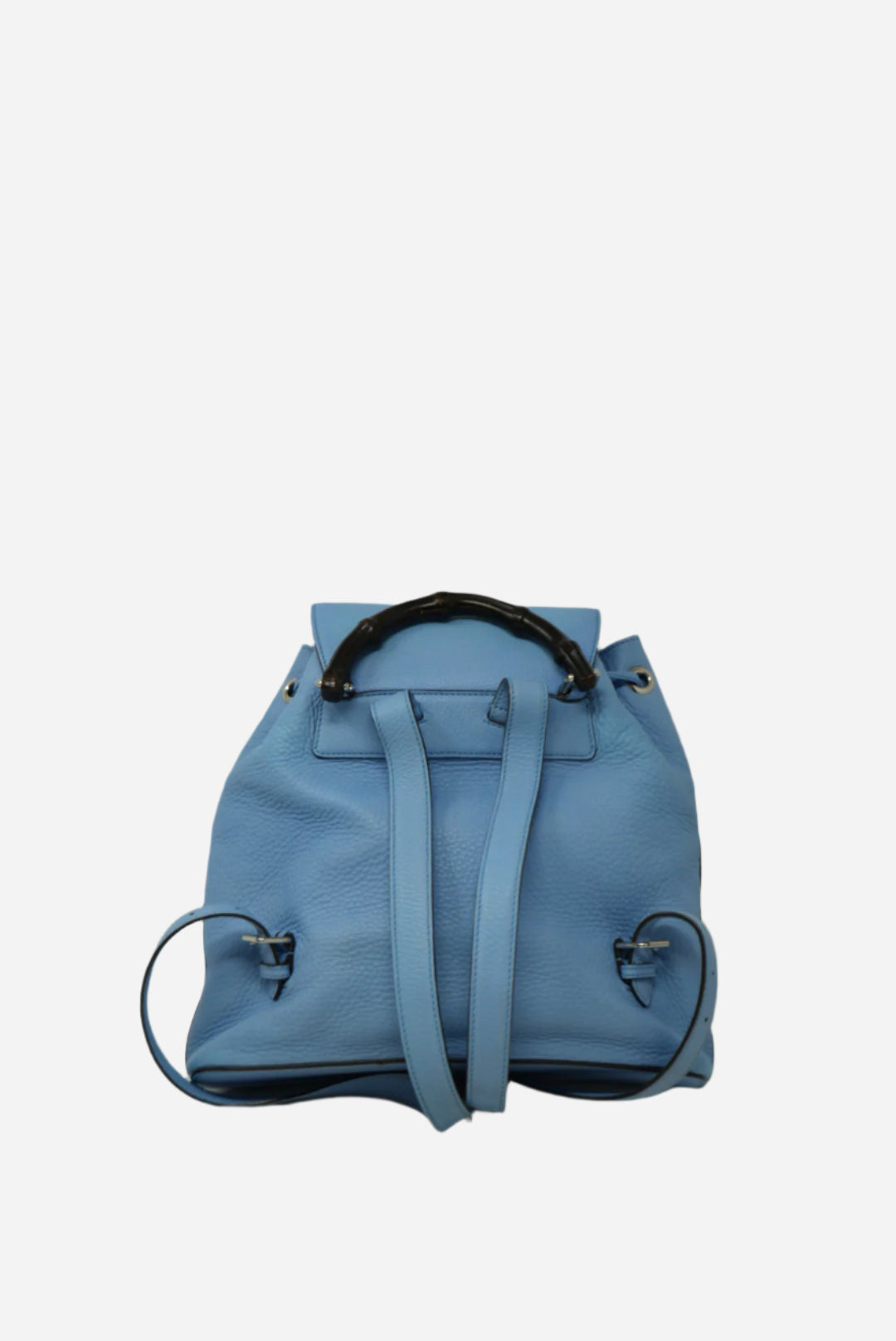Gucci Leather Bamboo Tassel Backpack