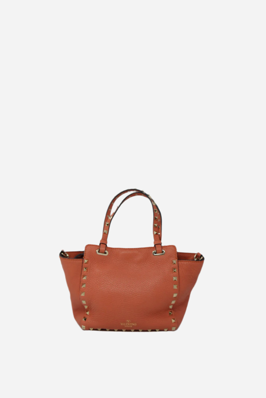 Valentino Calfskin Small Rockstud Tote