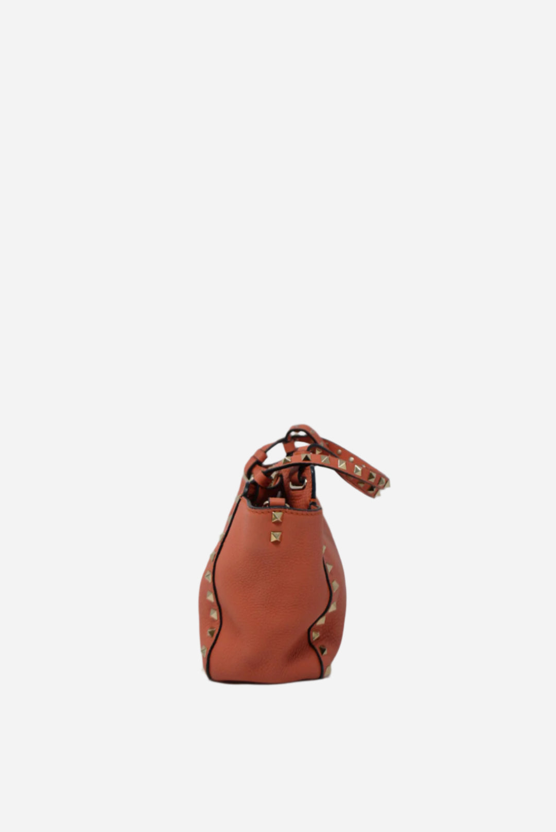 Valentino Calfskin Small Rockstud Tote