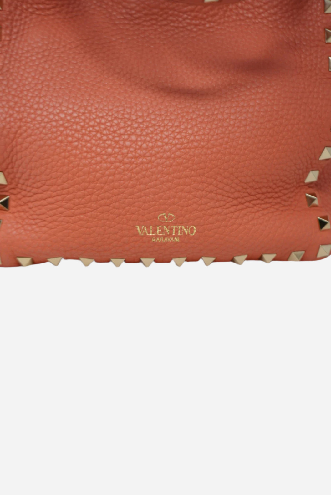 Valentino Calfskin Small Rockstud Tote
