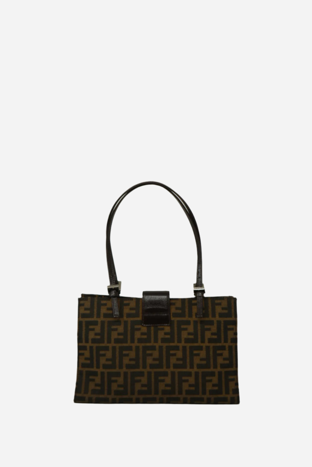 Fendi Vintage Zucca Shoulder Bag
