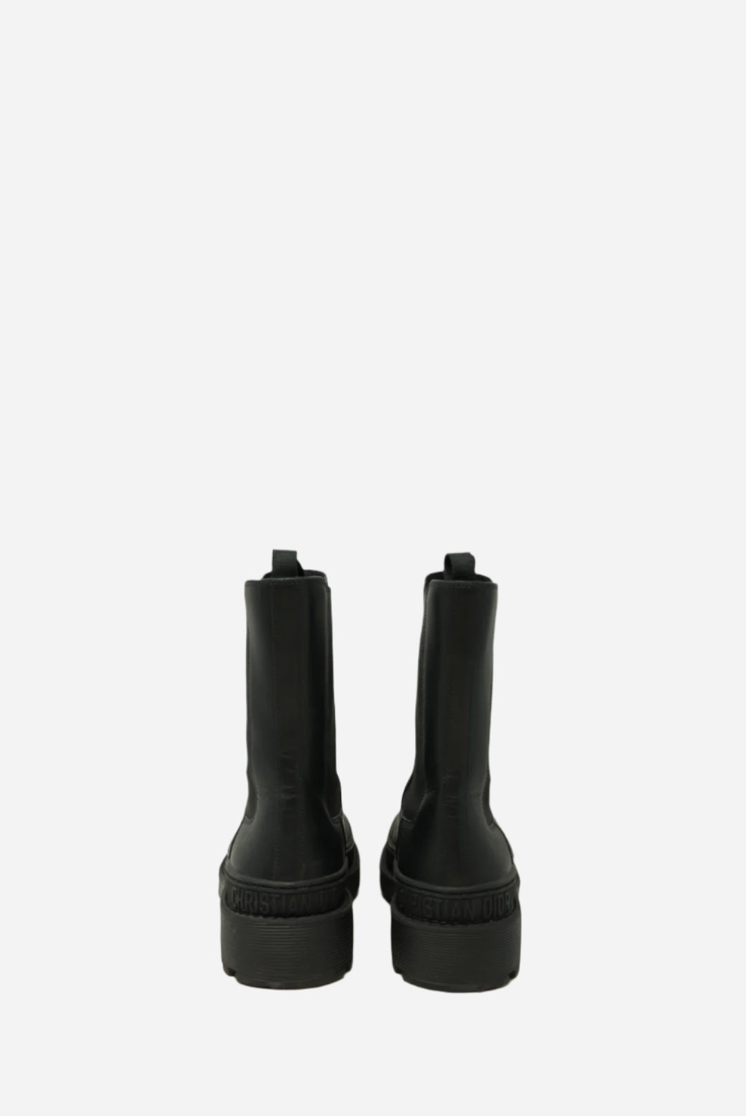 Dior Leather Black Boots
