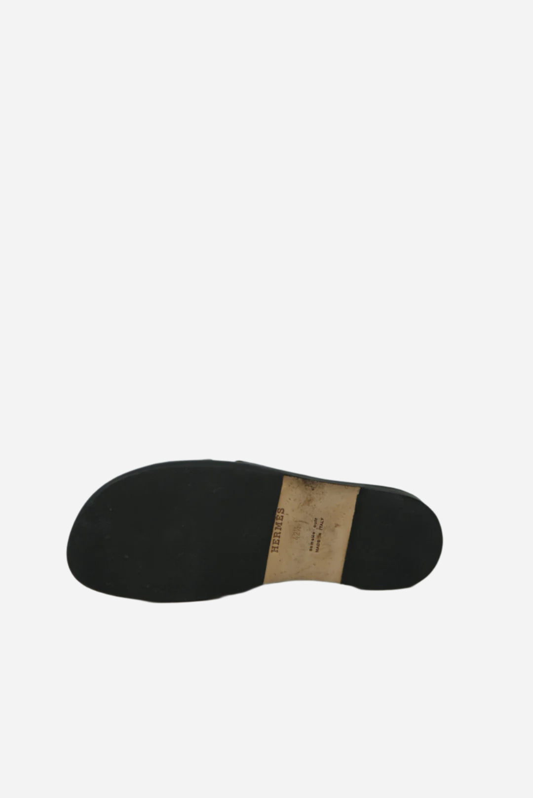 Hermes Black Izmir Sandals