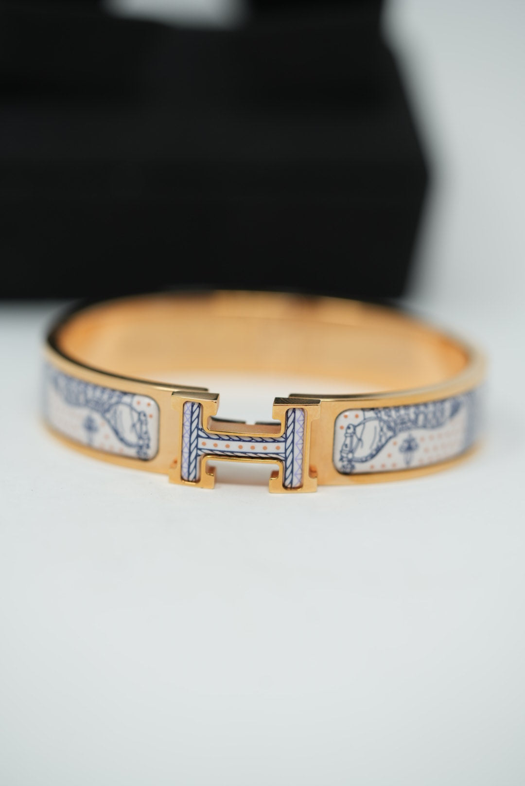 Hermes Clic H Pattern Bracelets