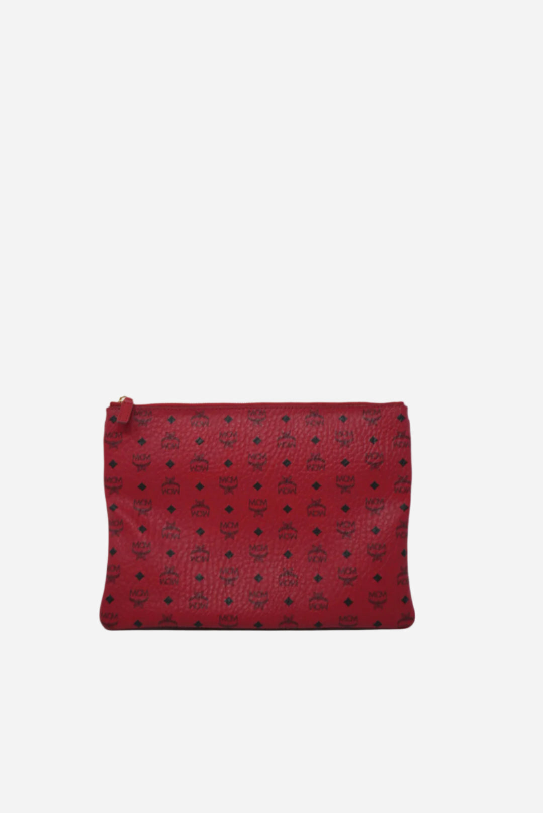 MCM Visetos Monogrammed Clutch Bag