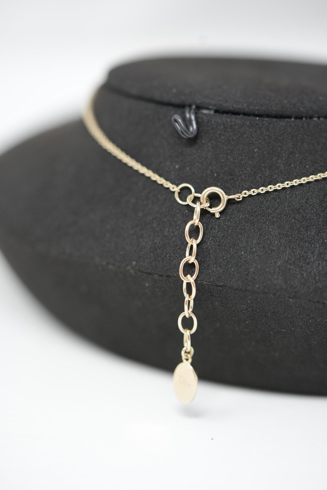 Dior Rhinestone Faux Pearl Necklace