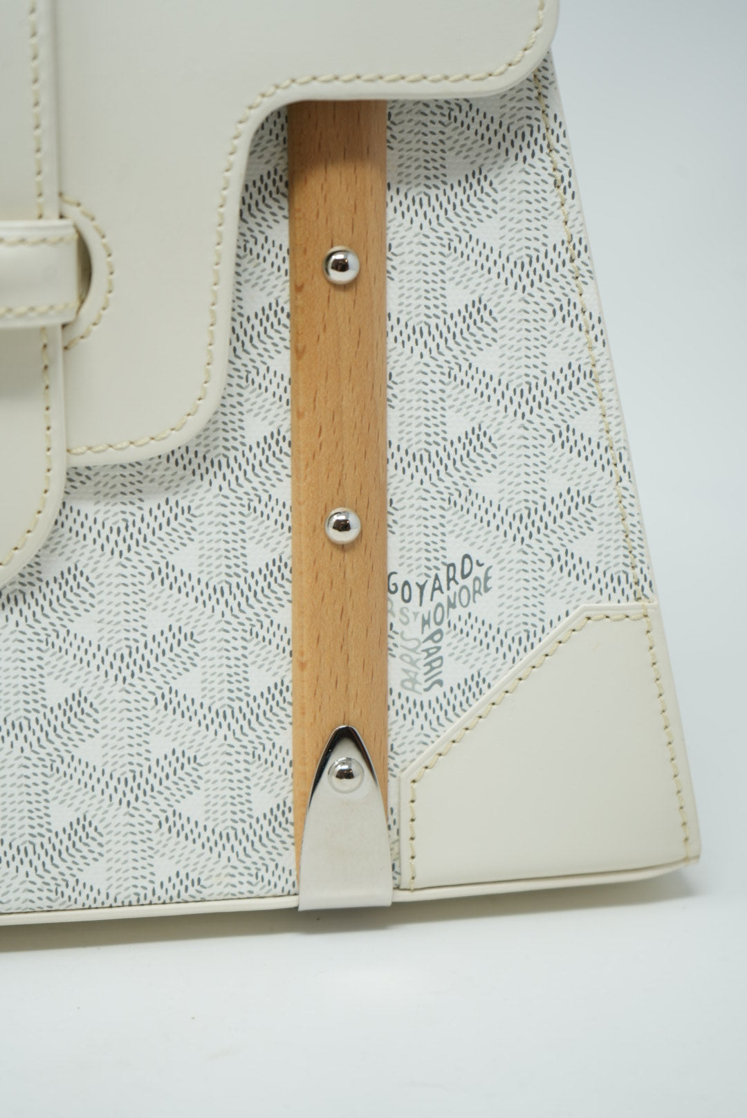 Goyard Goyardine Saigon PM White