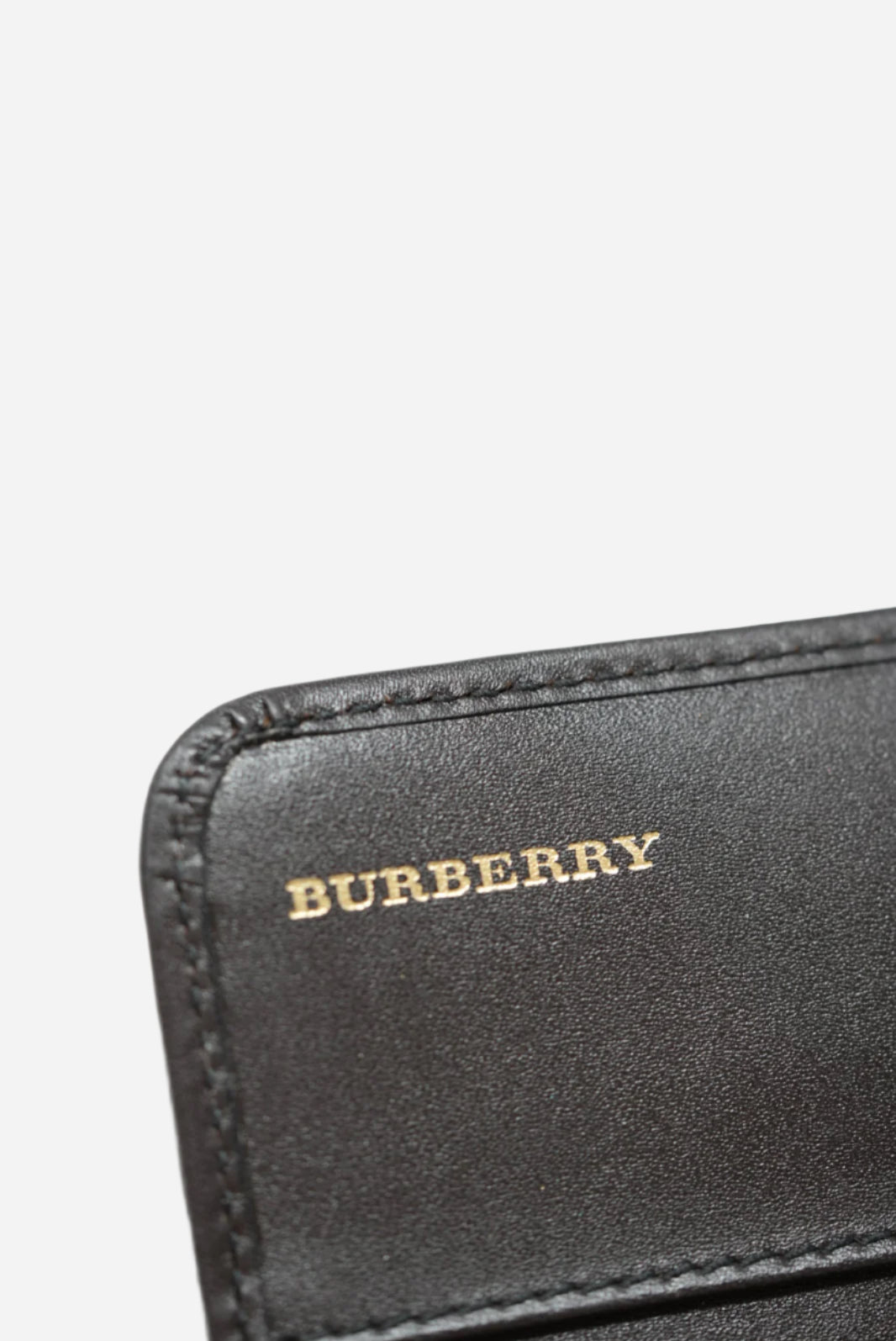 Burberry Check Long Wallet