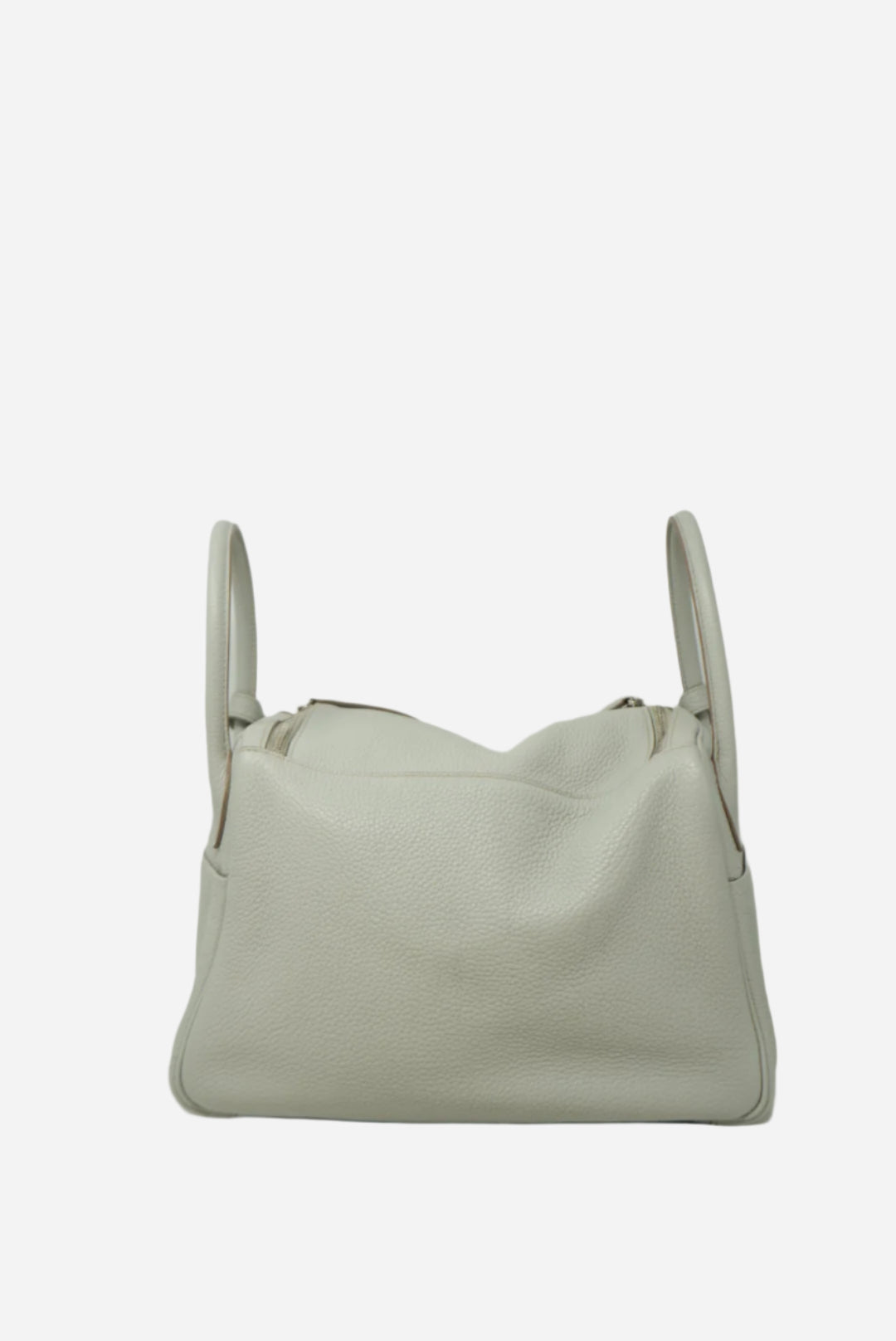 Hermes Lindy 30 TC Leather Square R 2004 Gris Perle