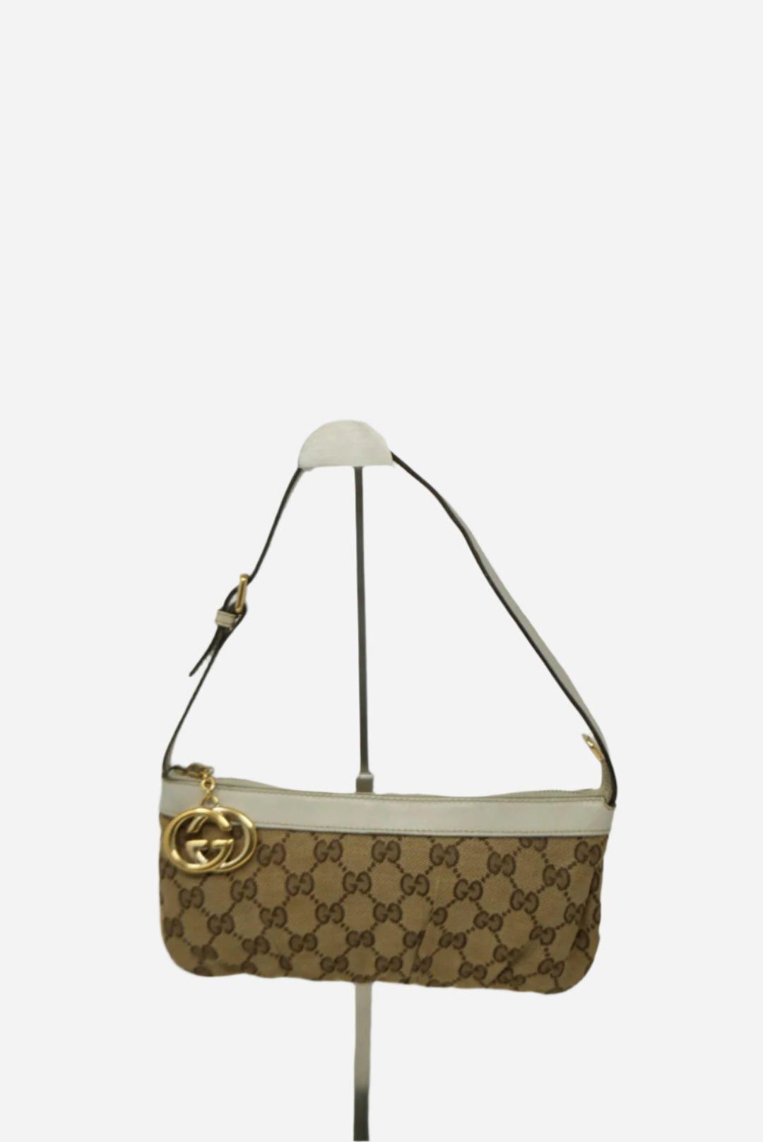Gucci GG Canvas/Leather Mini Bag