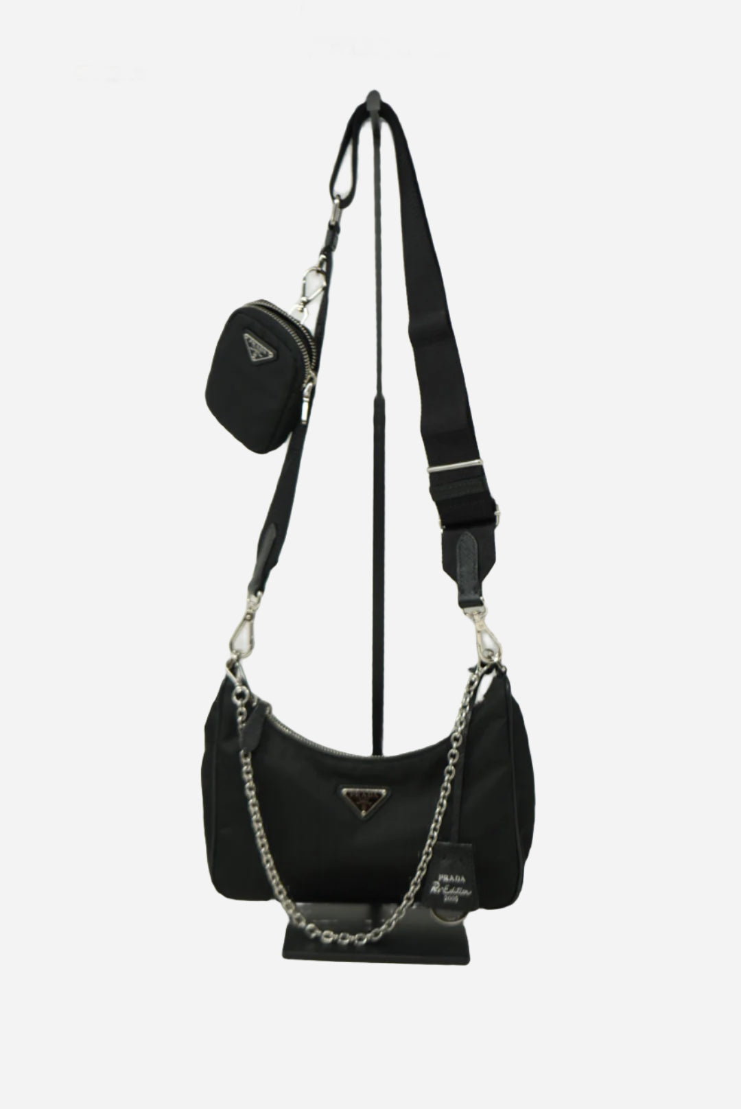 Prada Re-Edition 2005 Re-Nylon bag Black
