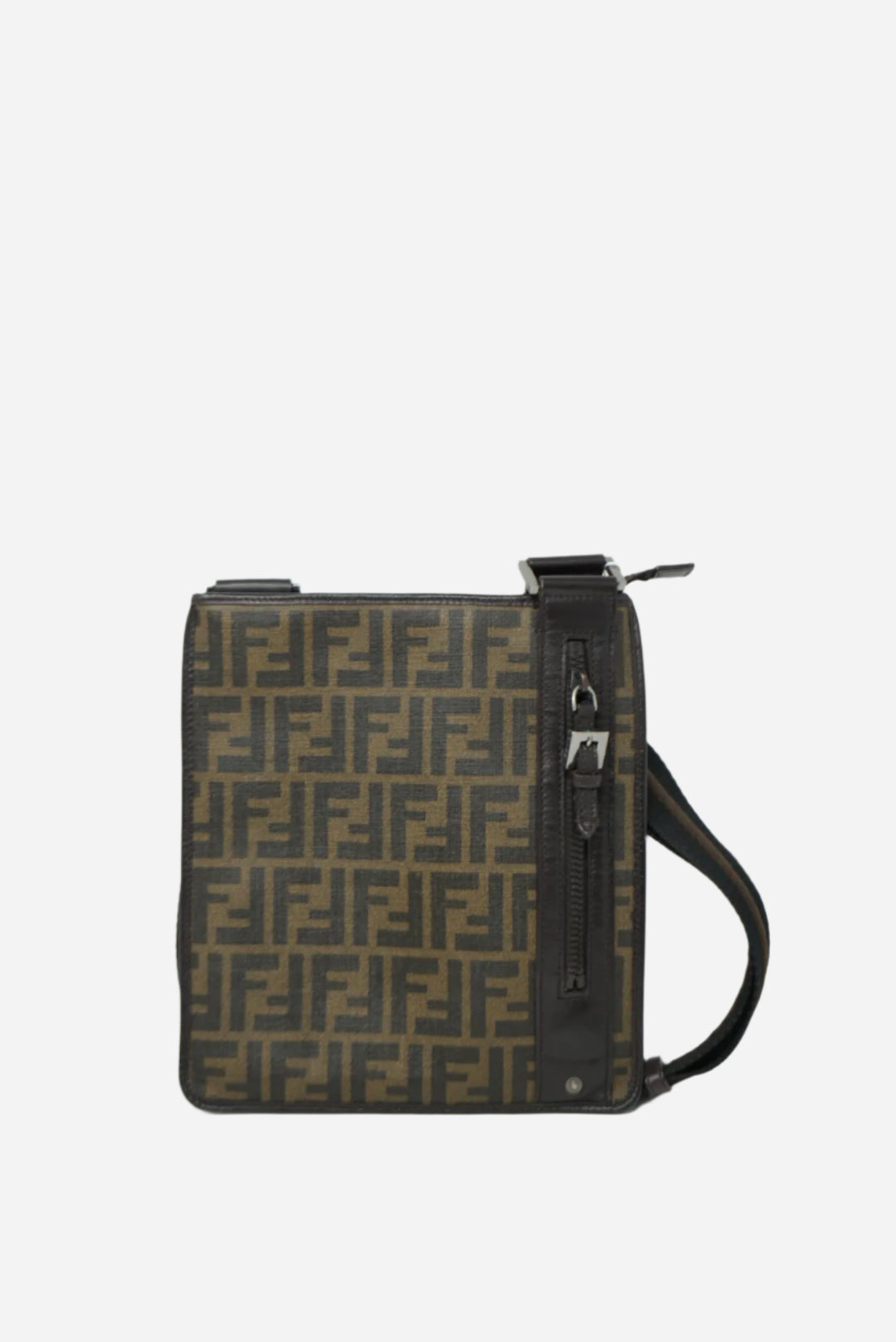 Fendi Zucca Canvas Crossbody Bag