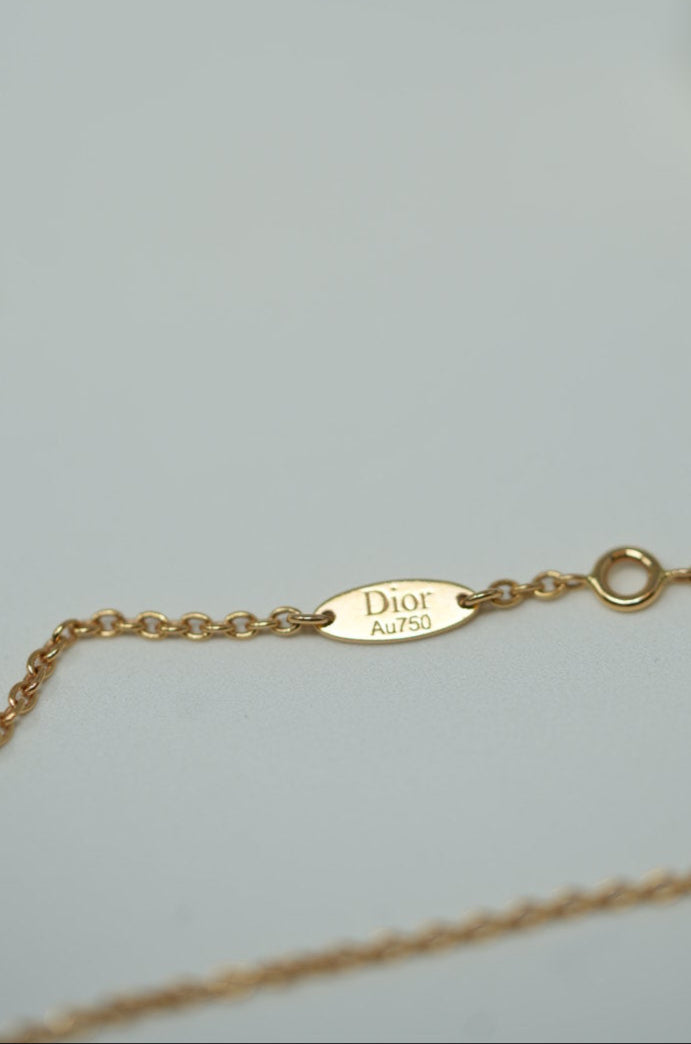 Dior Rose des Vents Bracelet 18K/Diamond/Pink Opal