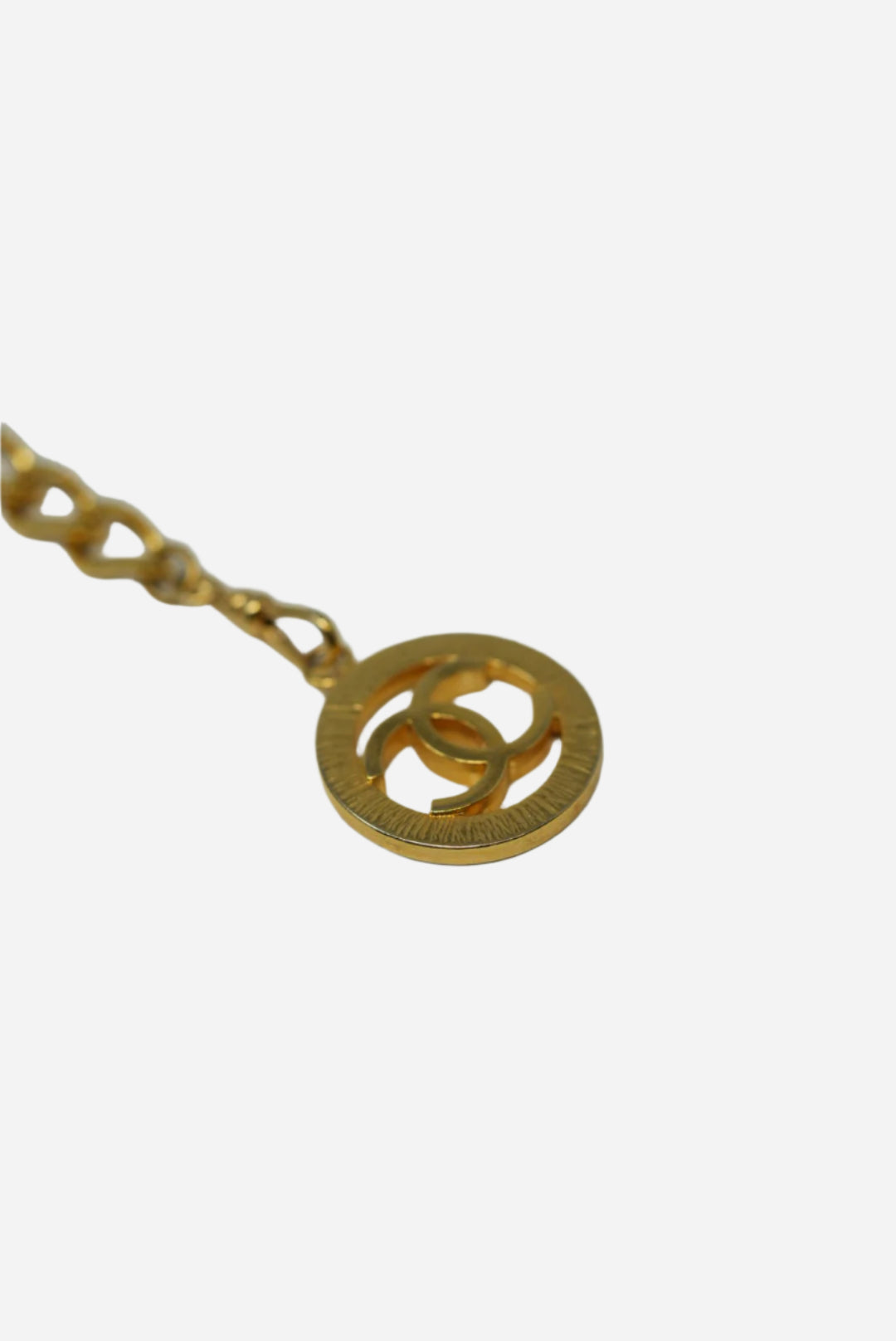 Pre-owned Chanel Triple Gold Chain Belt