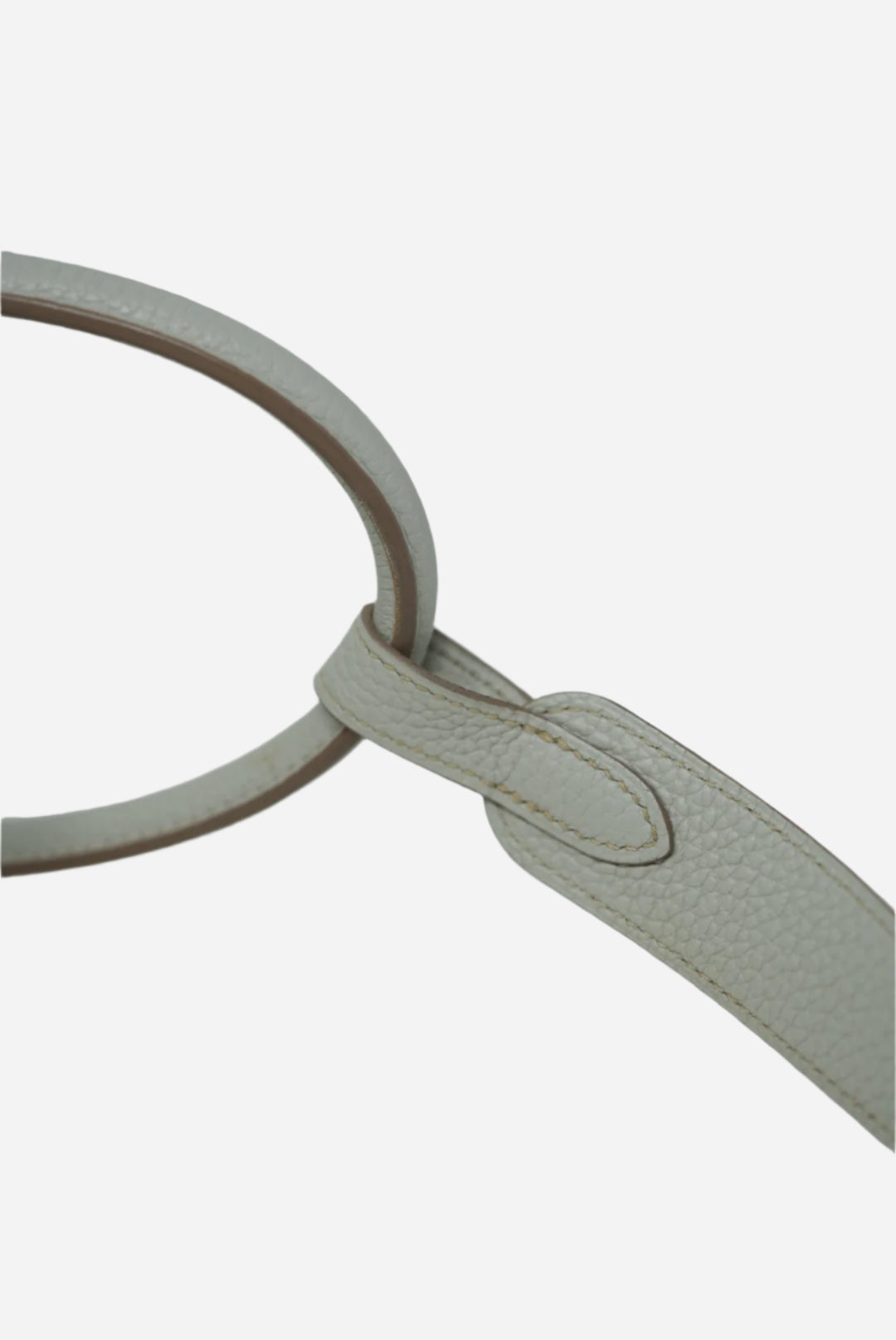 Hermes Lindy 30 TC Leather Square R 2004 Gris Perle